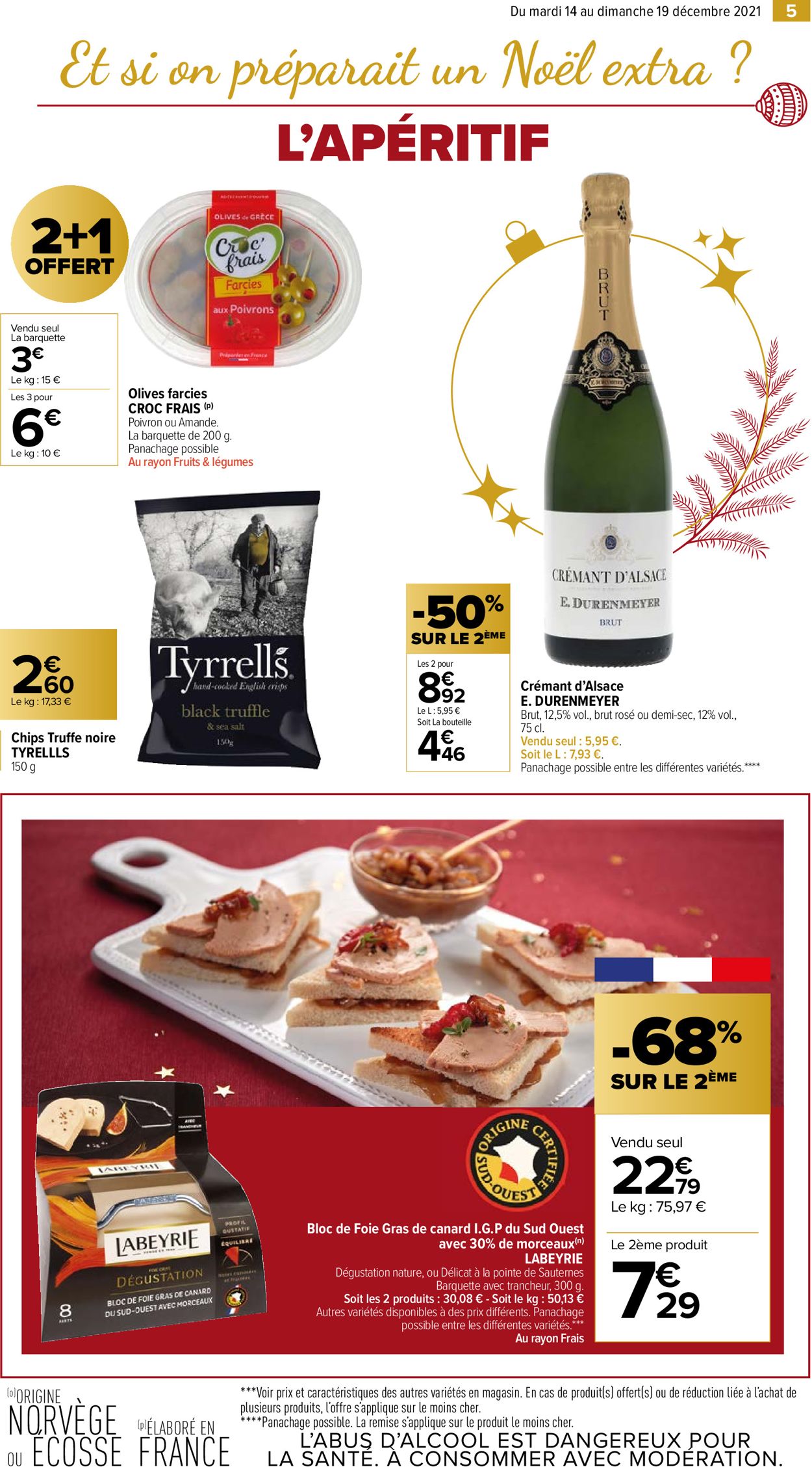 Carrefour noël fêtes de fin d'année 2021 Catalogue - 14.12-19.12.2021 (Page 5)