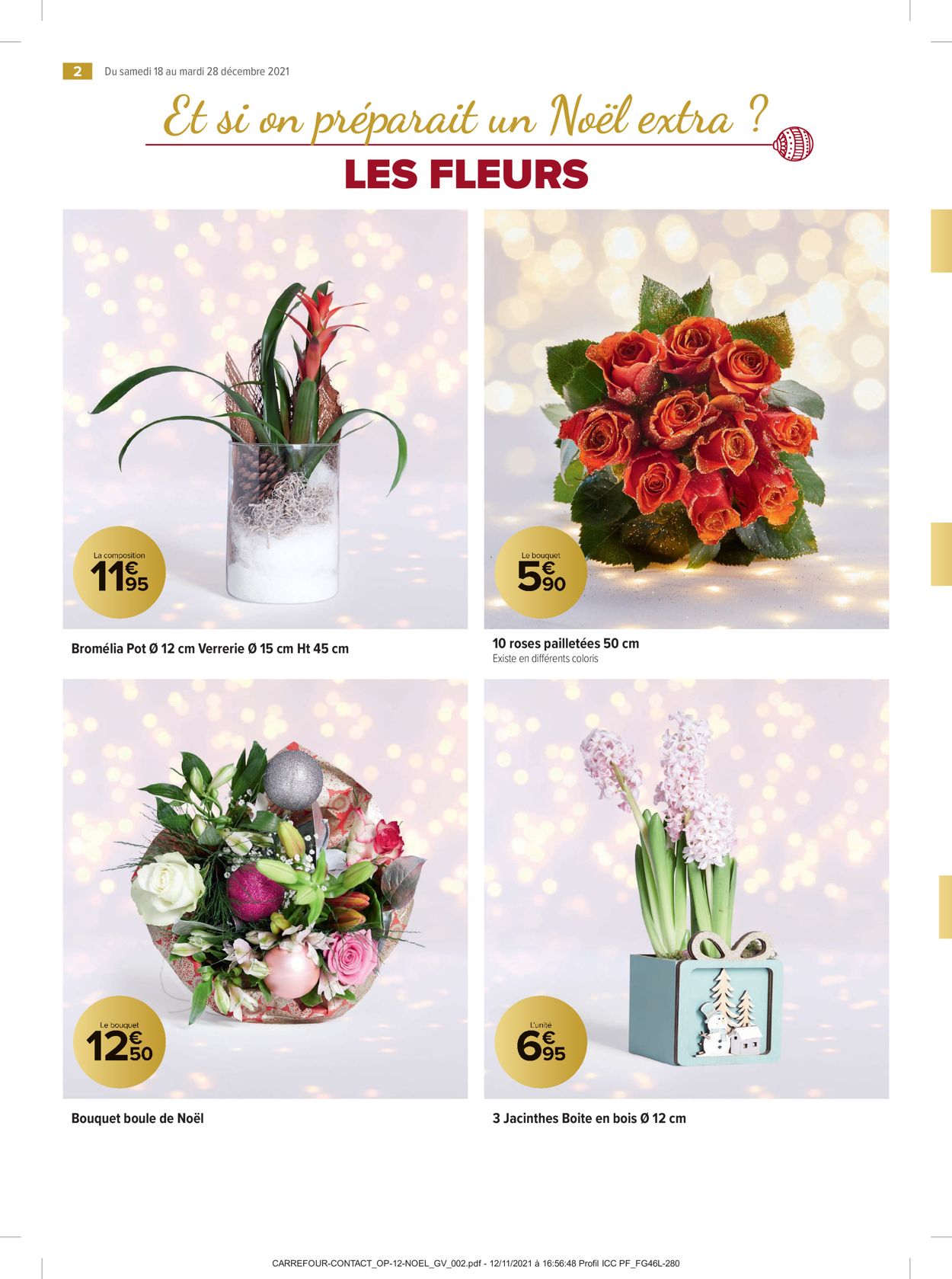 Carrefour noël fêtes de fin d'année 2021 Catalogue - 18.12-28.12.2021 (Page 2)