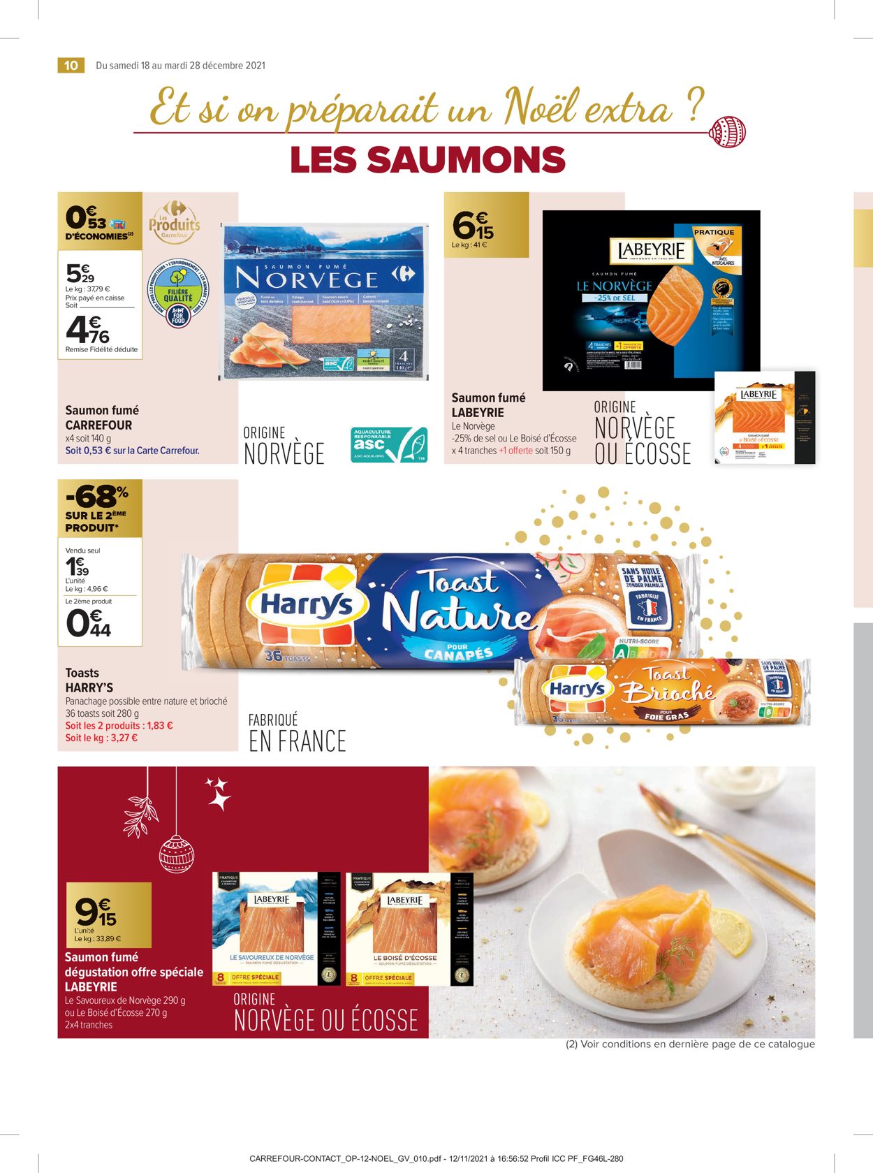Carrefour noël fêtes de fin d'année 2021 Catalogue - 18.12-28.12.2021 (Page 10)