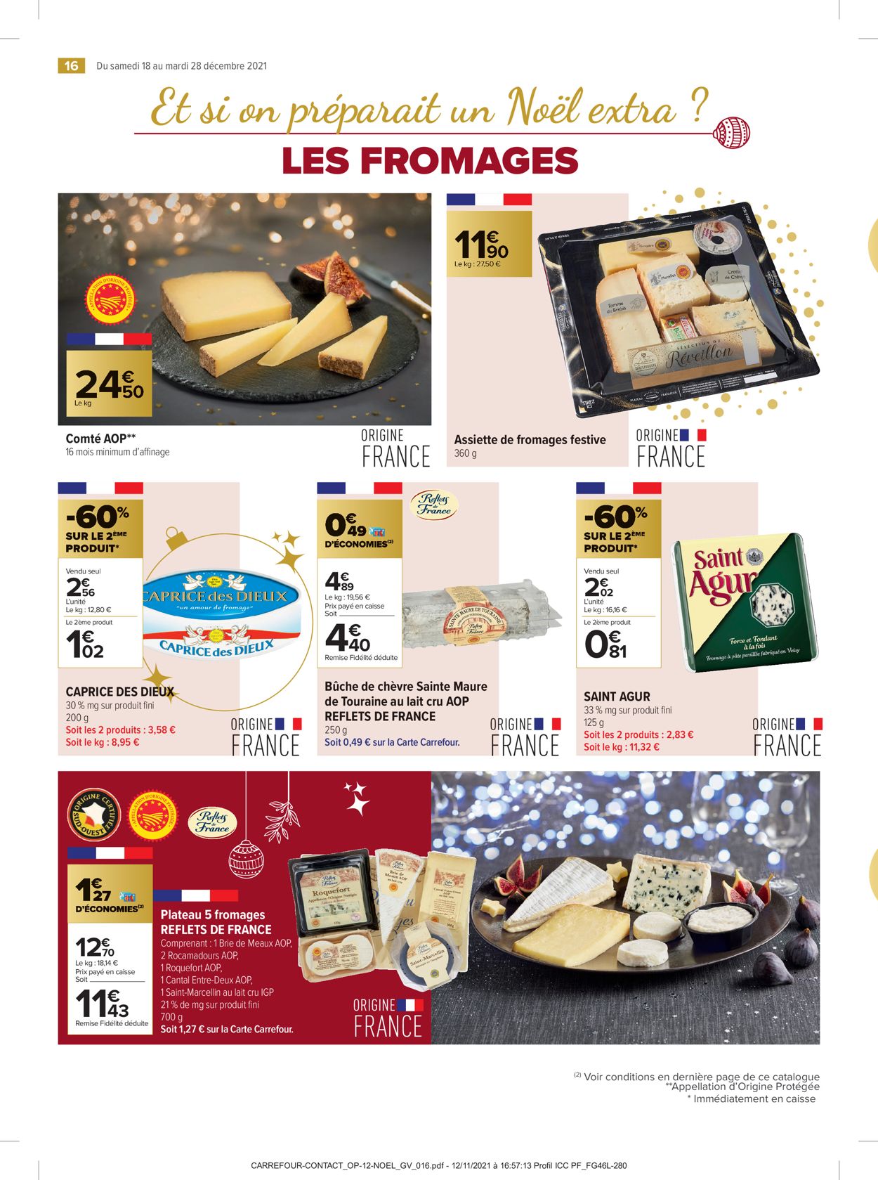 Carrefour noël fêtes de fin d'année 2021 Catalogue - 18.12-28.12.2021 (Page 16)