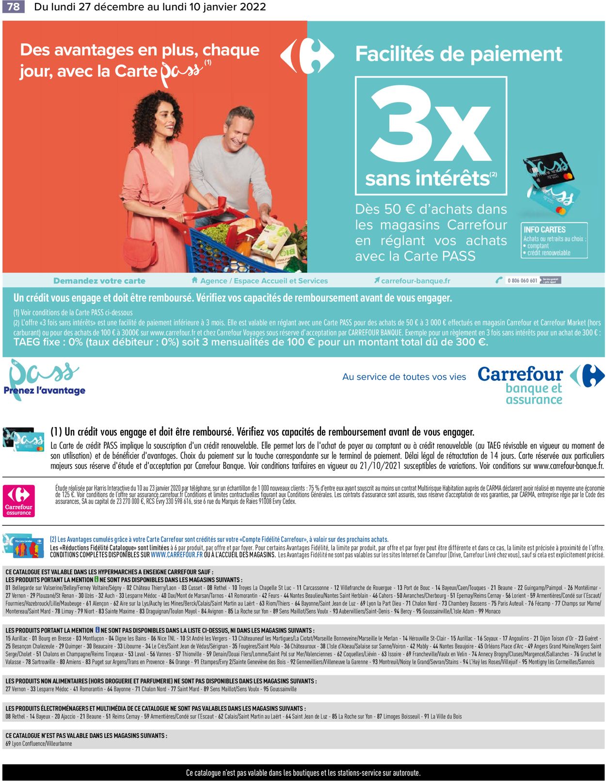 Carrefour noël fêtes de fin d'année 2021 Catalogue - 27.12-10.01.2022 (Page 78)