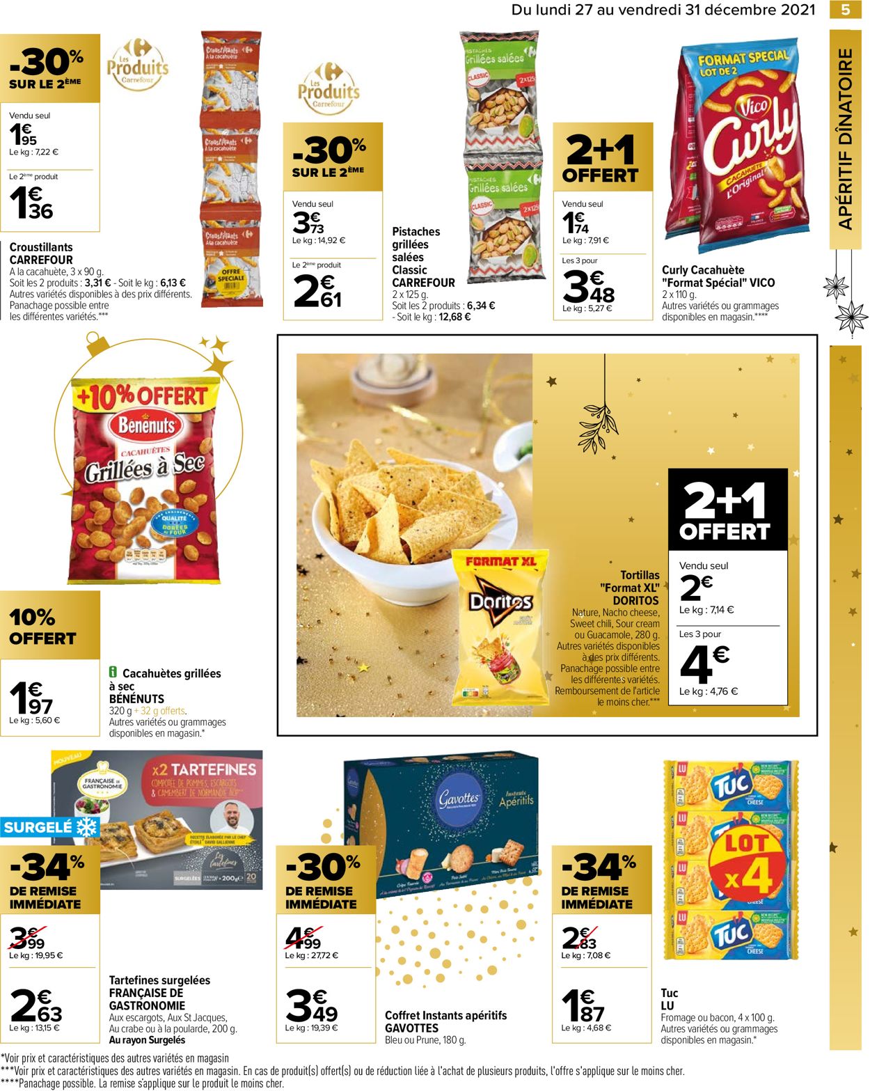 Carrefour noël fêtes de fin d'année 2021 Catalogue - 27.12-31.12.2021 (Page 5)