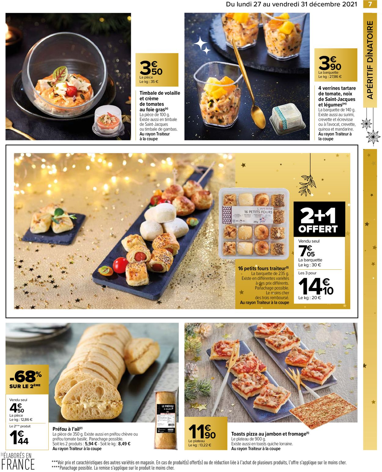 Carrefour noël fêtes de fin d'année 2021 Catalogue - 27.12-31.12.2021 (Page 7)