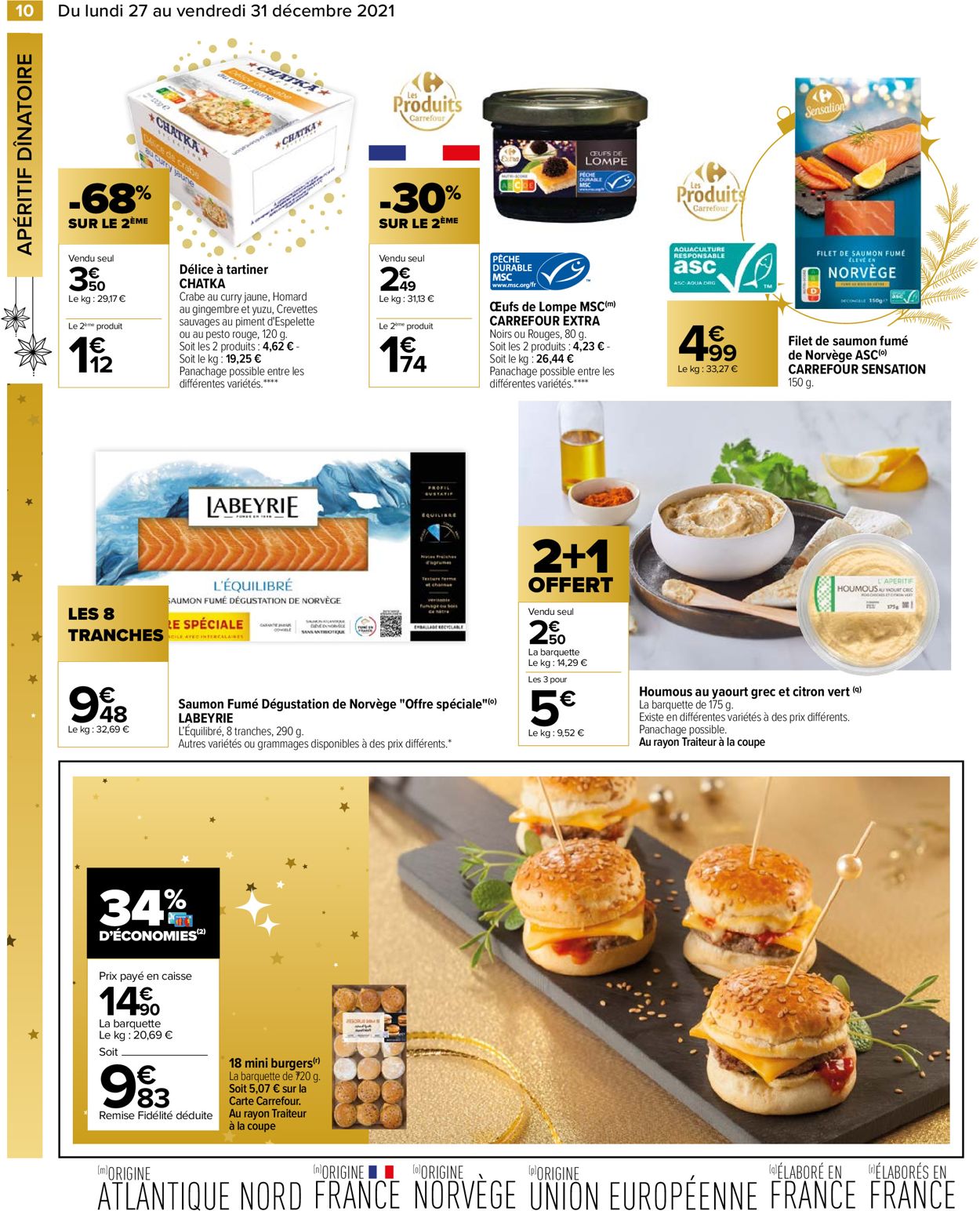 Carrefour noël fêtes de fin d'année 2021 Catalogue - 27.12-31.12.2021 (Page 10)