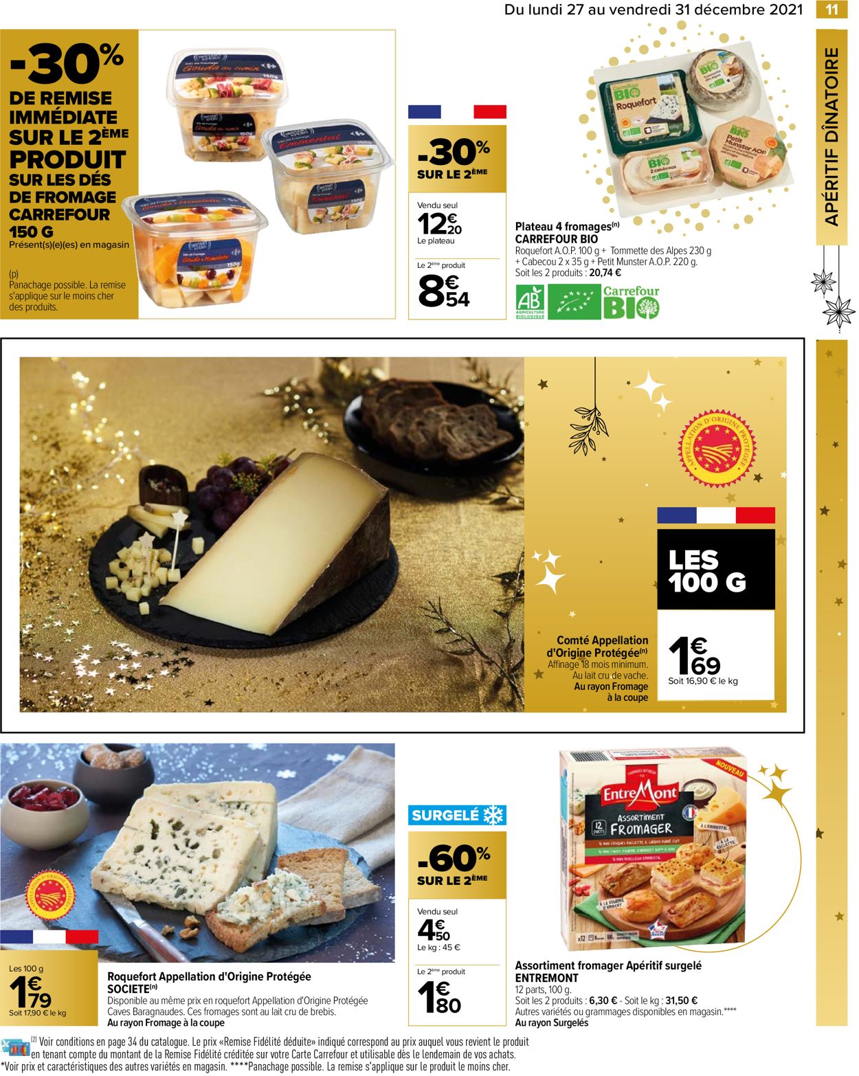 Carrefour noël fêtes de fin d'année 2021 Catalogue - 27.12-31.12.2021 (Page 11)