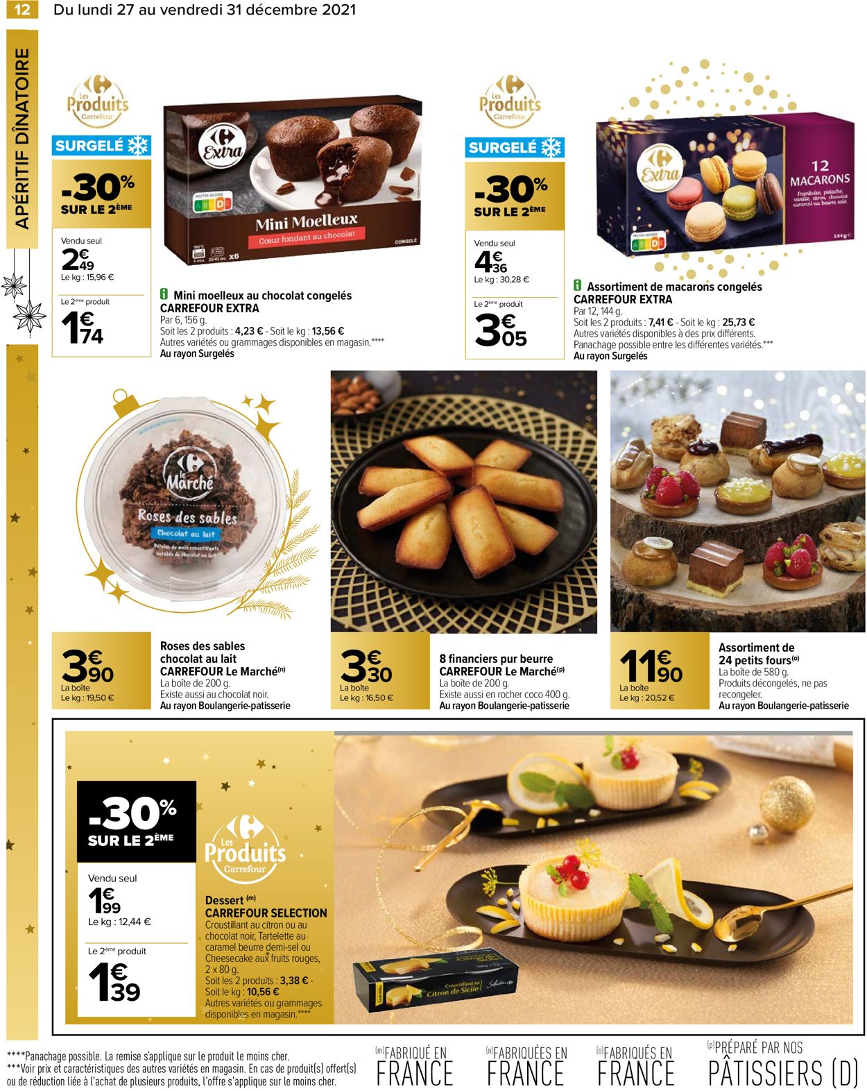 Carrefour noël fêtes de fin d'année 2021 Catalogue - 27.12-31.12.2021 (Page 12)