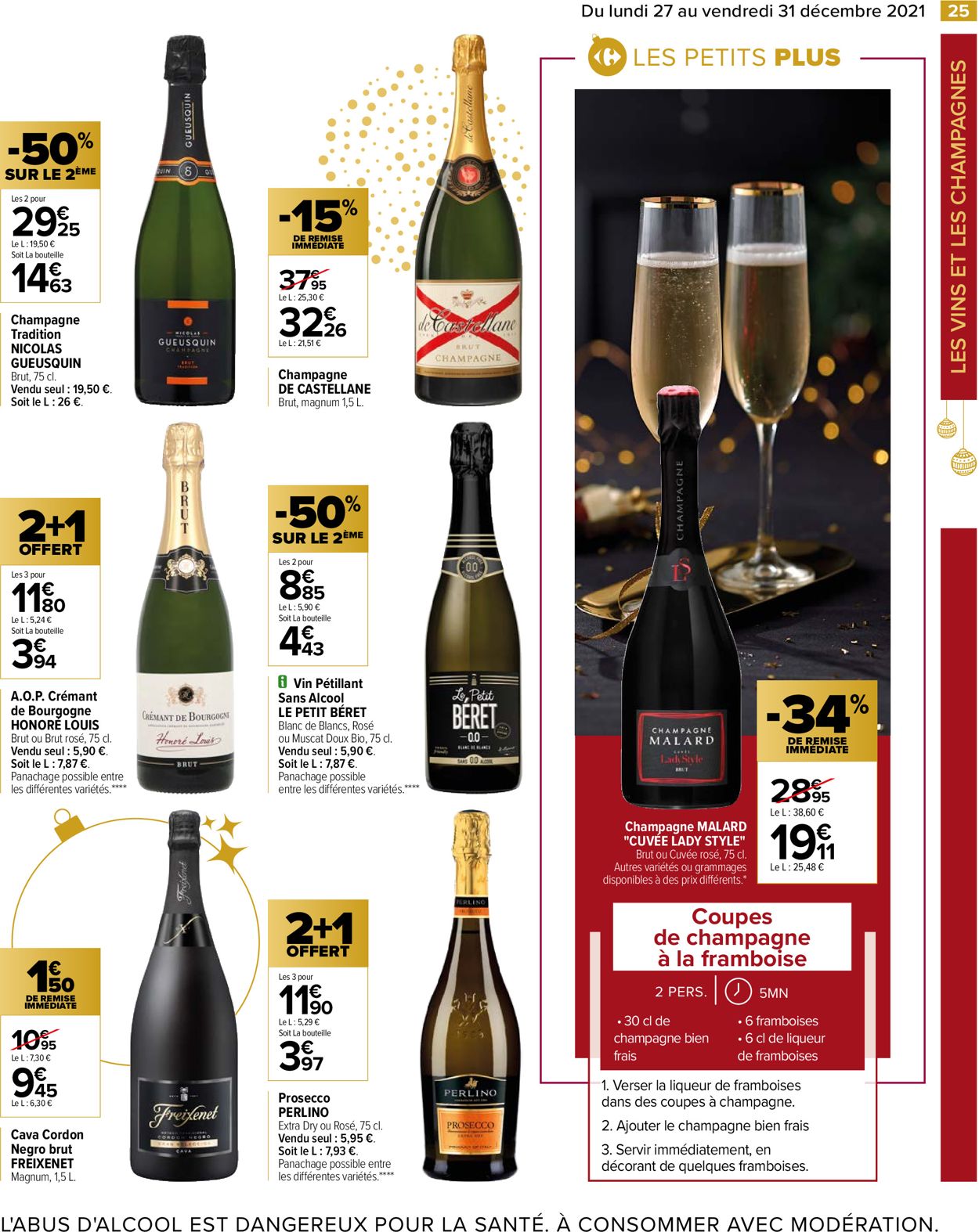 Carrefour noël fêtes de fin d'année 2021 Catalogue - 27.12-31.12.2021 (Page 25)