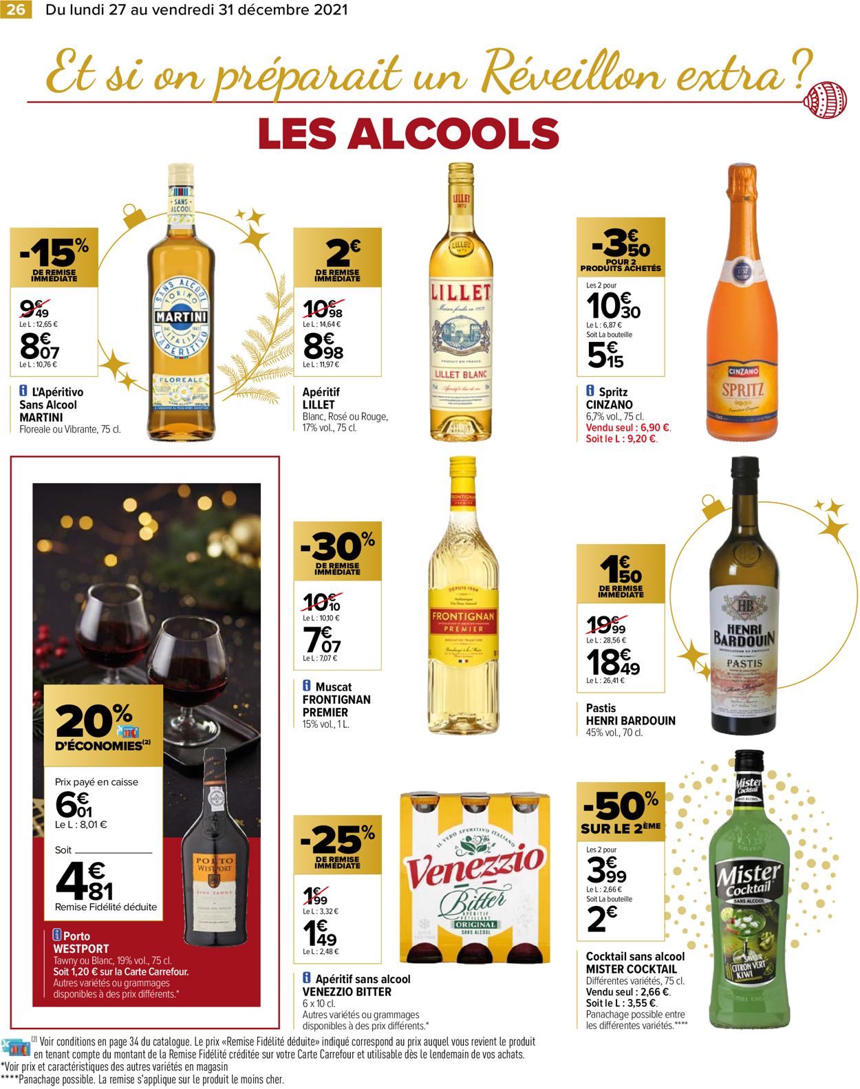 Carrefour noël fêtes de fin d'année 2021 Catalogue - 27.12-31.12.2021 (Page 26)