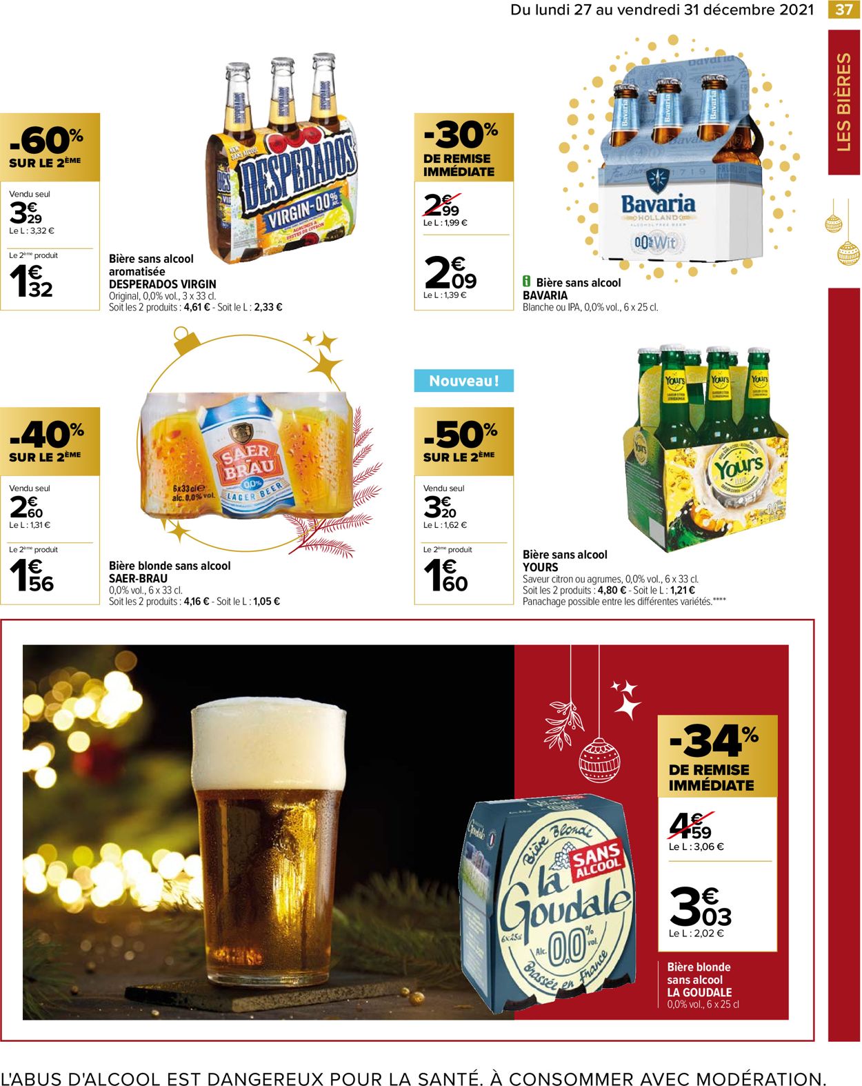 Carrefour noël fêtes de fin d'année 2021 Catalogue - 27.12-31.12.2021 (Page 37)