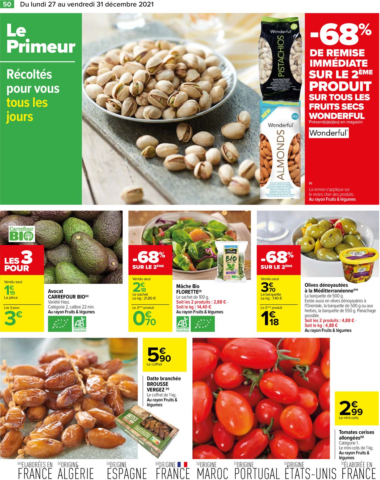 Carrefour noël fêtes de fin d'année 2021 Catalogue - 27.12-31.12.2021 (Page 50)