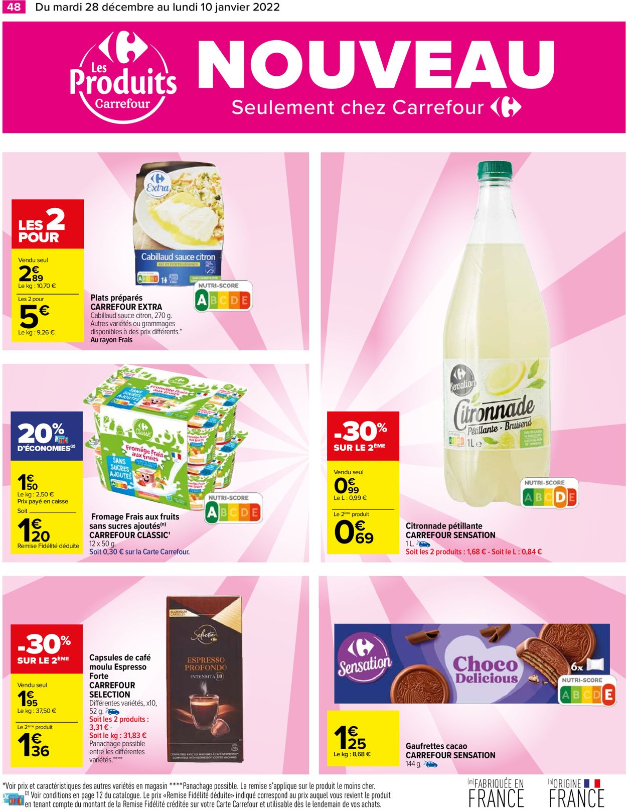 Carrefour Catalogue - 28.12-10.01.2022 (Page 48)