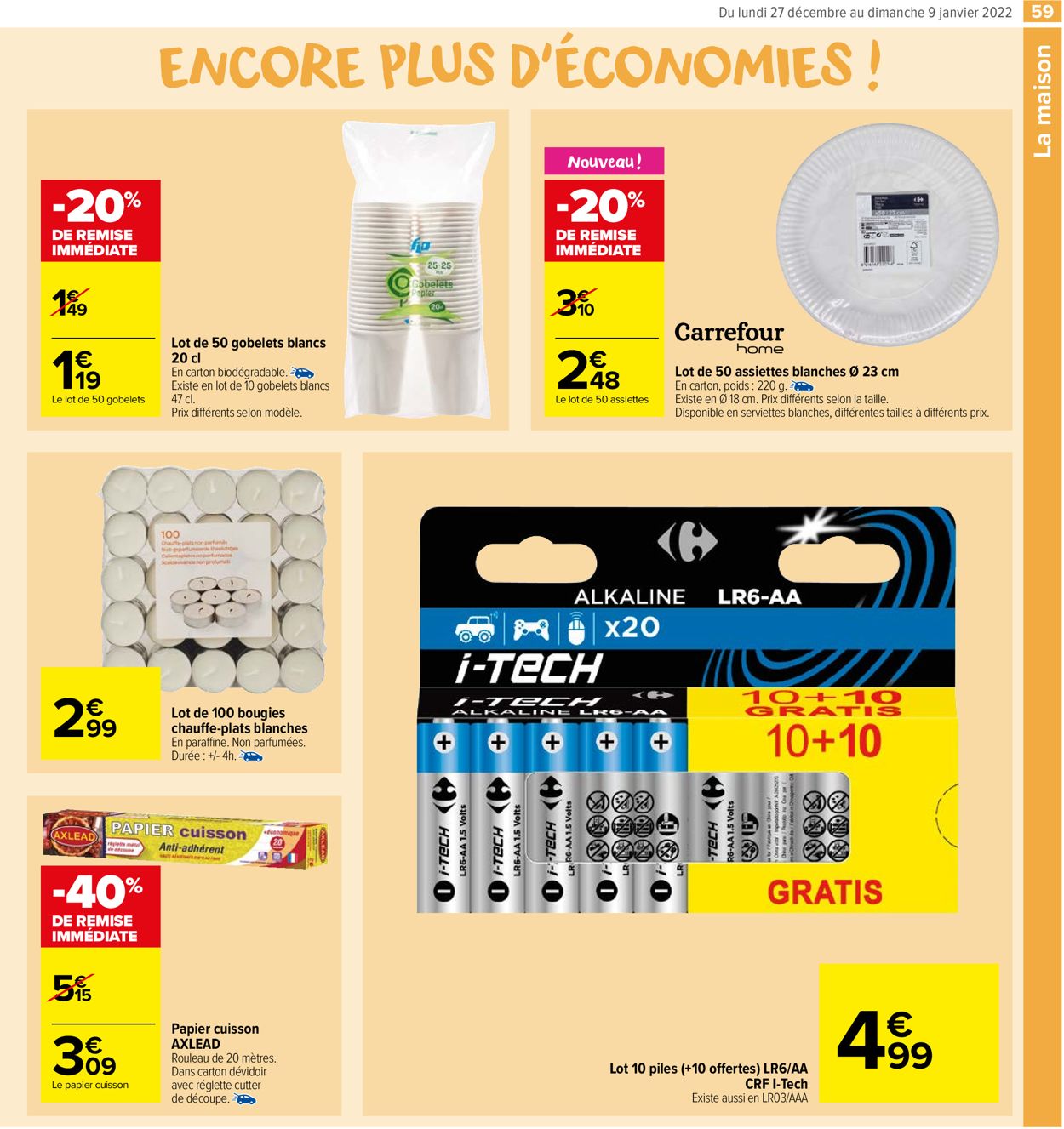 Carrefour Catalogue - 27.12-09.01.2022 (Page 59)