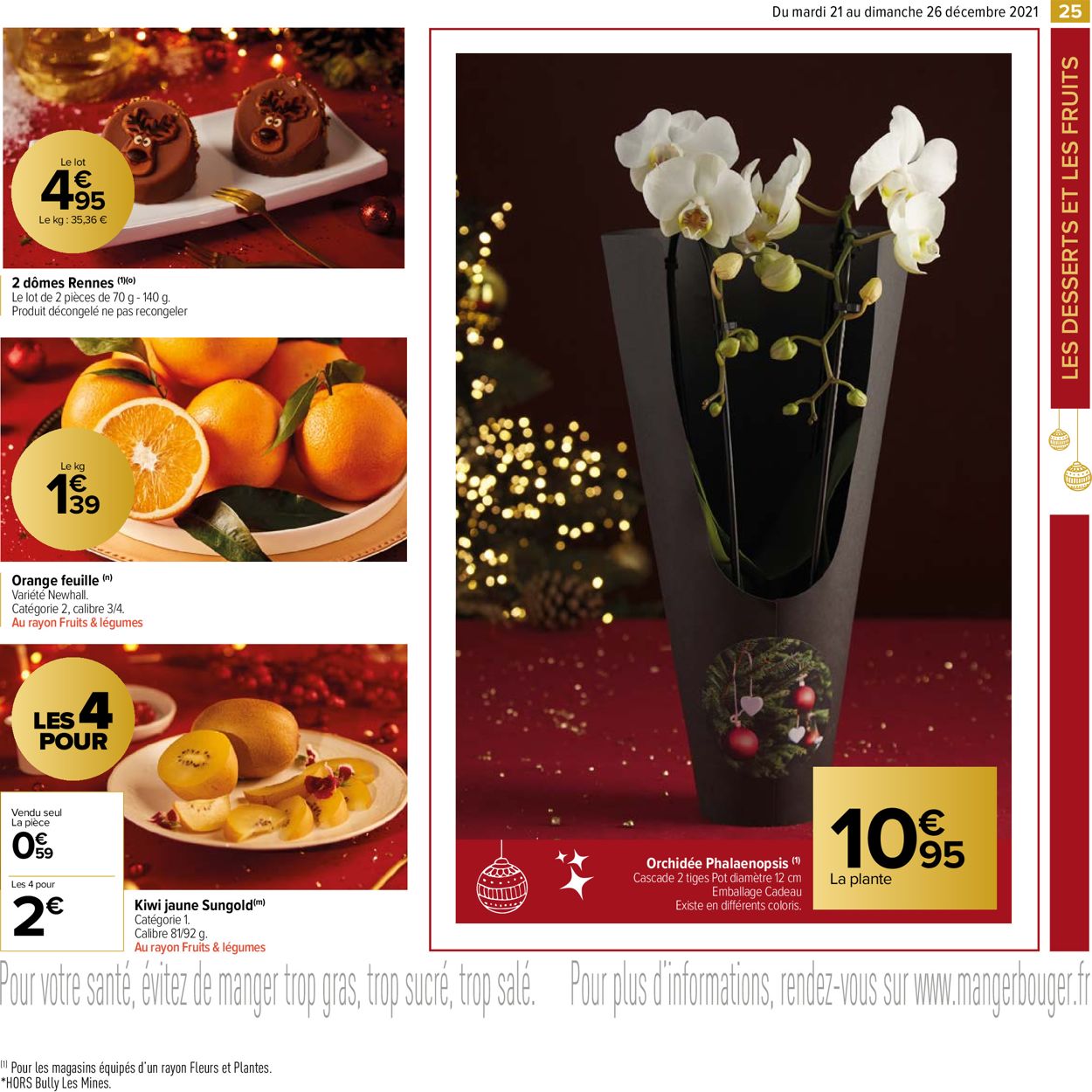 Carrefour noël fêtes de fin d'année 2021 Catalogue - 21.12-26.12.2021 (Page 25)