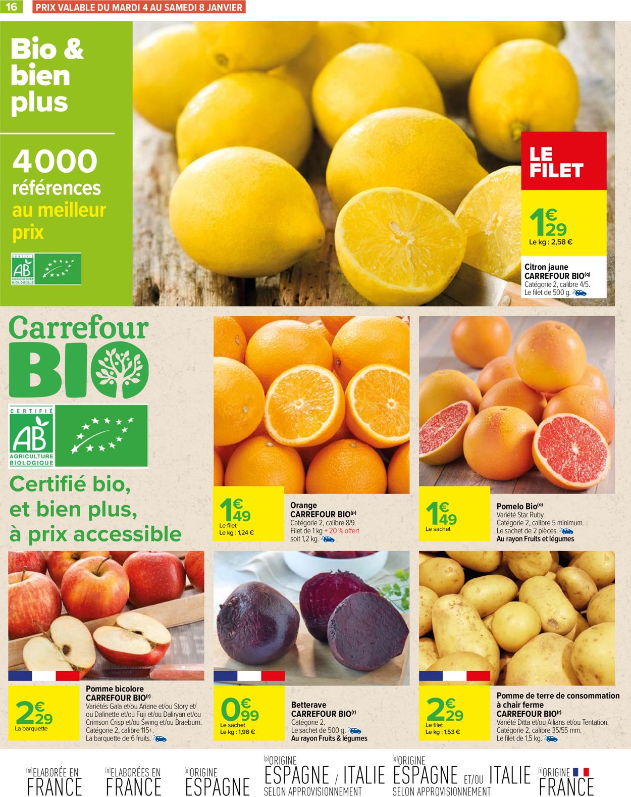 Carrefour Catalogue - 04.01-17.01.2022 (Page 16)