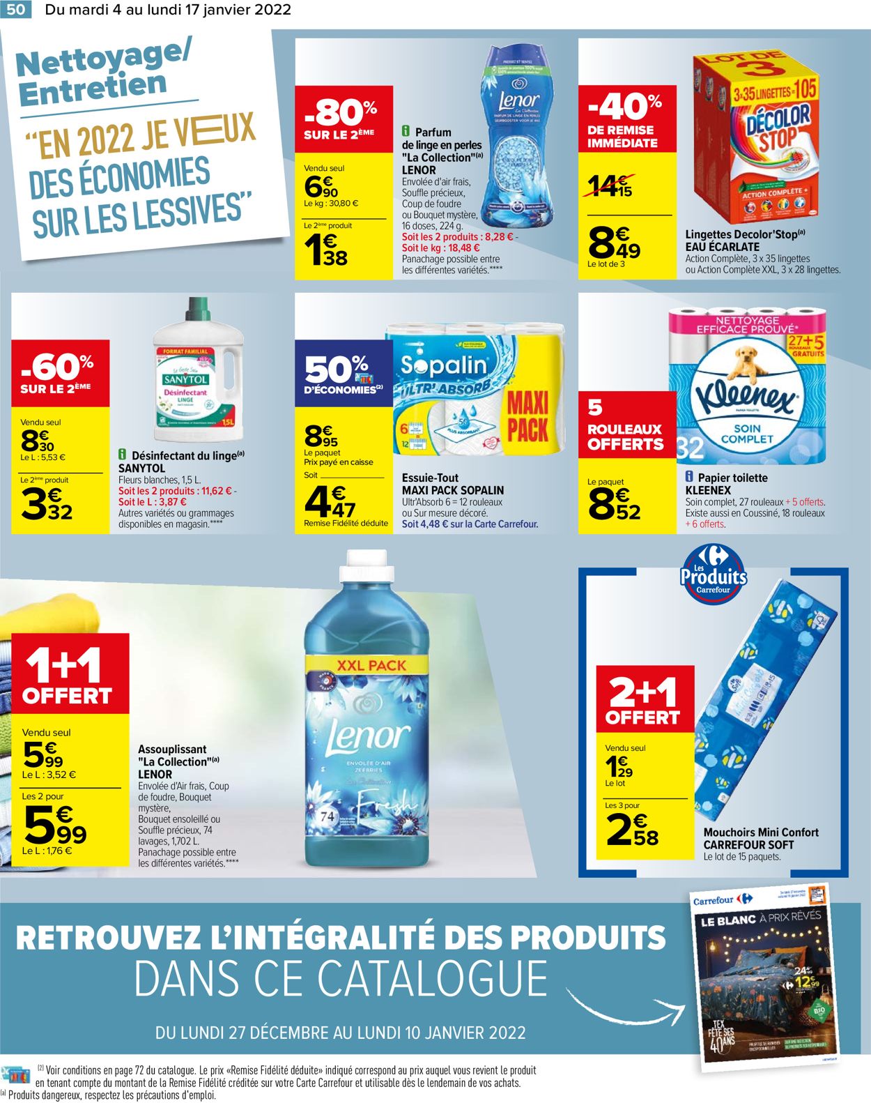 Carrefour Catalogue - 04.01-17.01.2022 (Page 50)