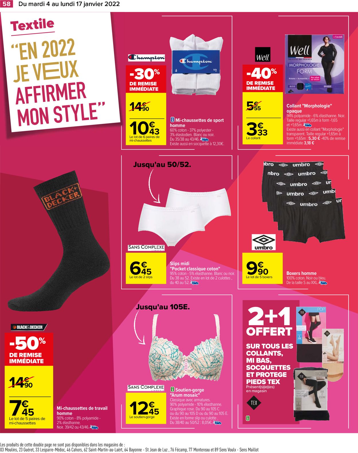 Carrefour Catalogue - 04.01-17.01.2022 (Page 58)