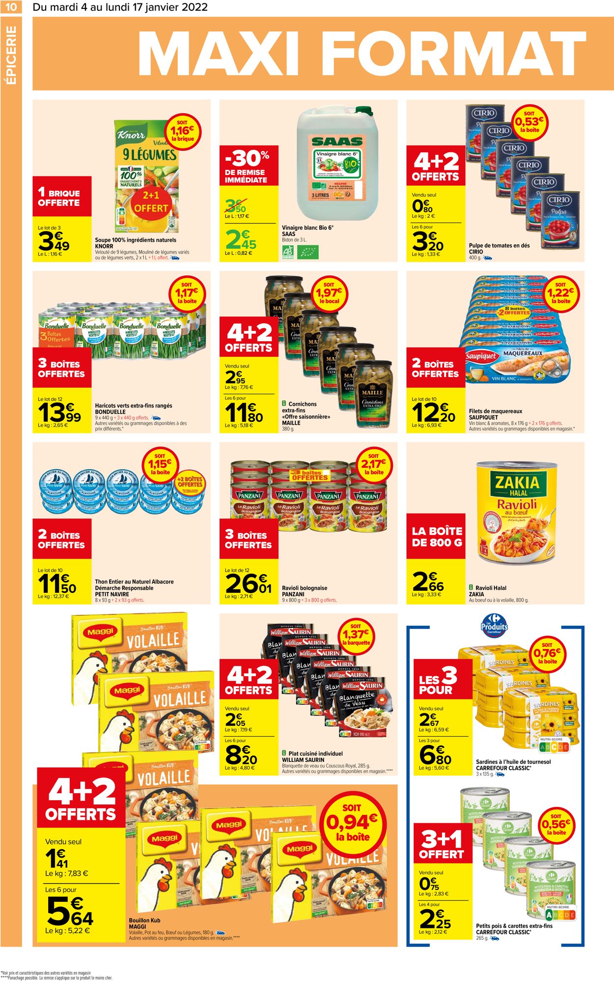 Carrefour Catalogue - 04.01-17.01.2022 (Page 10)
