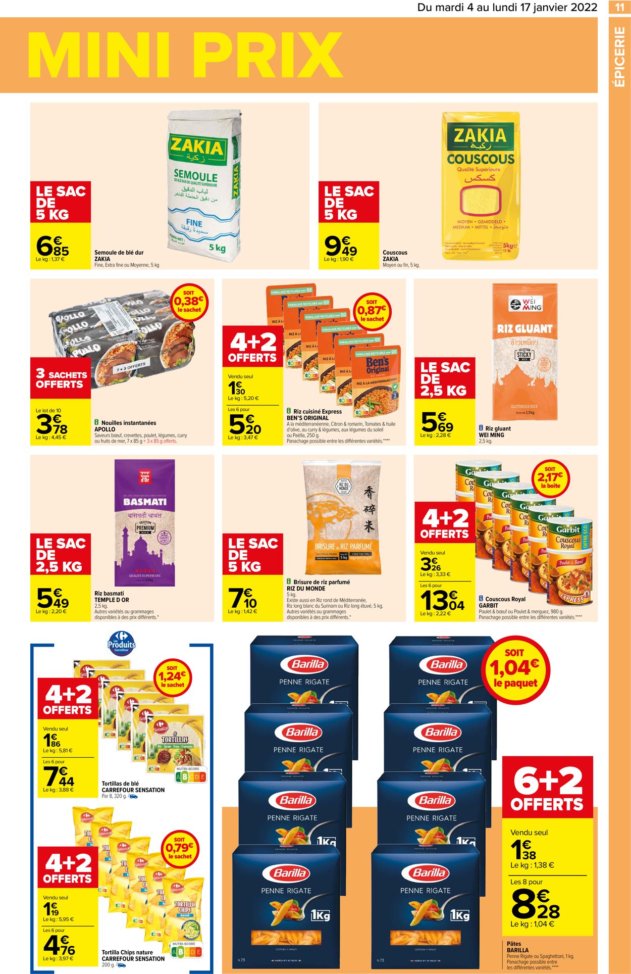 Carrefour Catalogue - 04.01-17.01.2022 (Page 11)