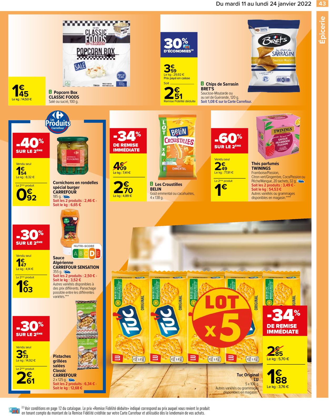 Carrefour Catalogue - 11.01-24.01.2022 (Page 43)