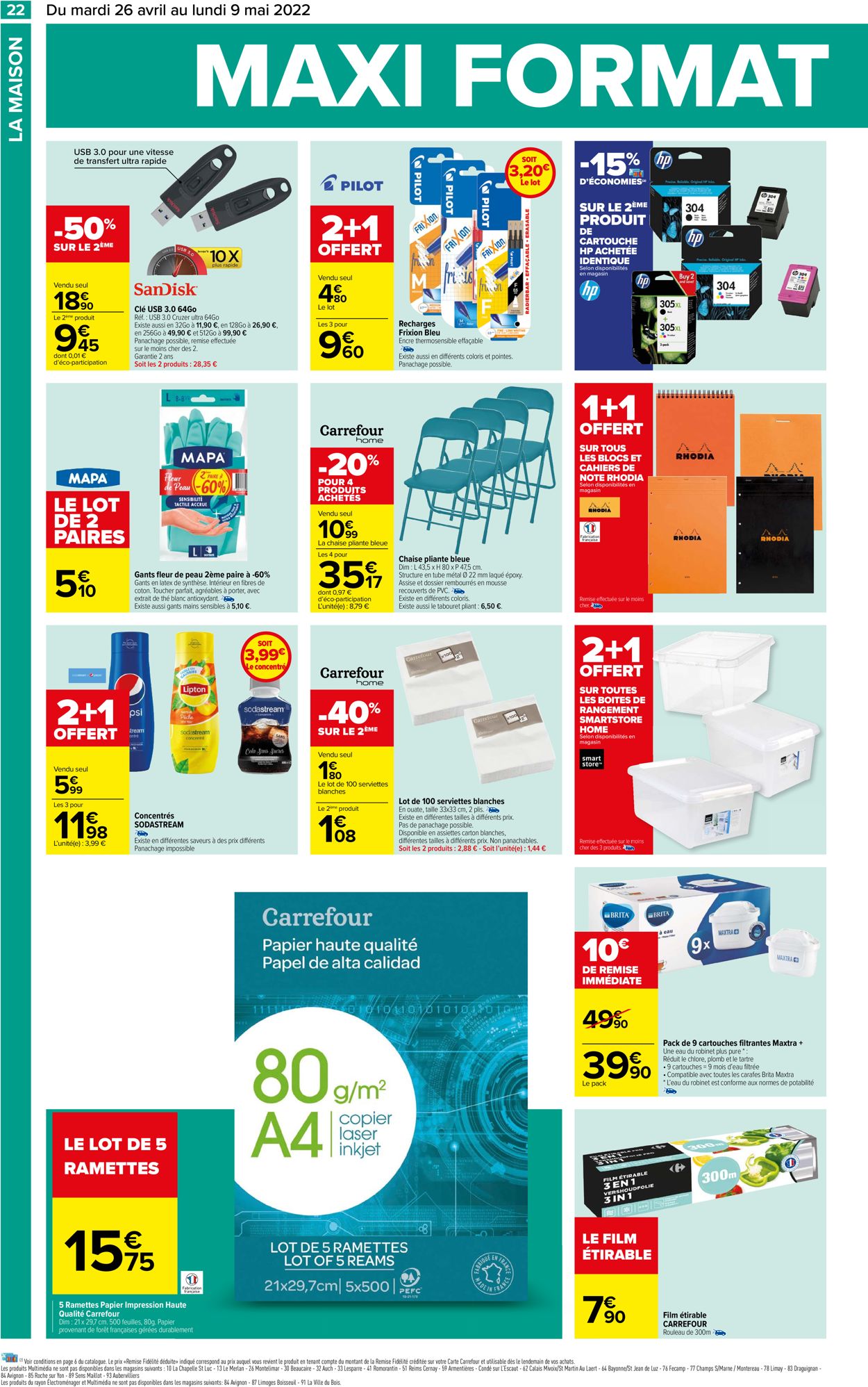 Carrefour Catalogue - 26.04-09.05.2022 (Page 22)