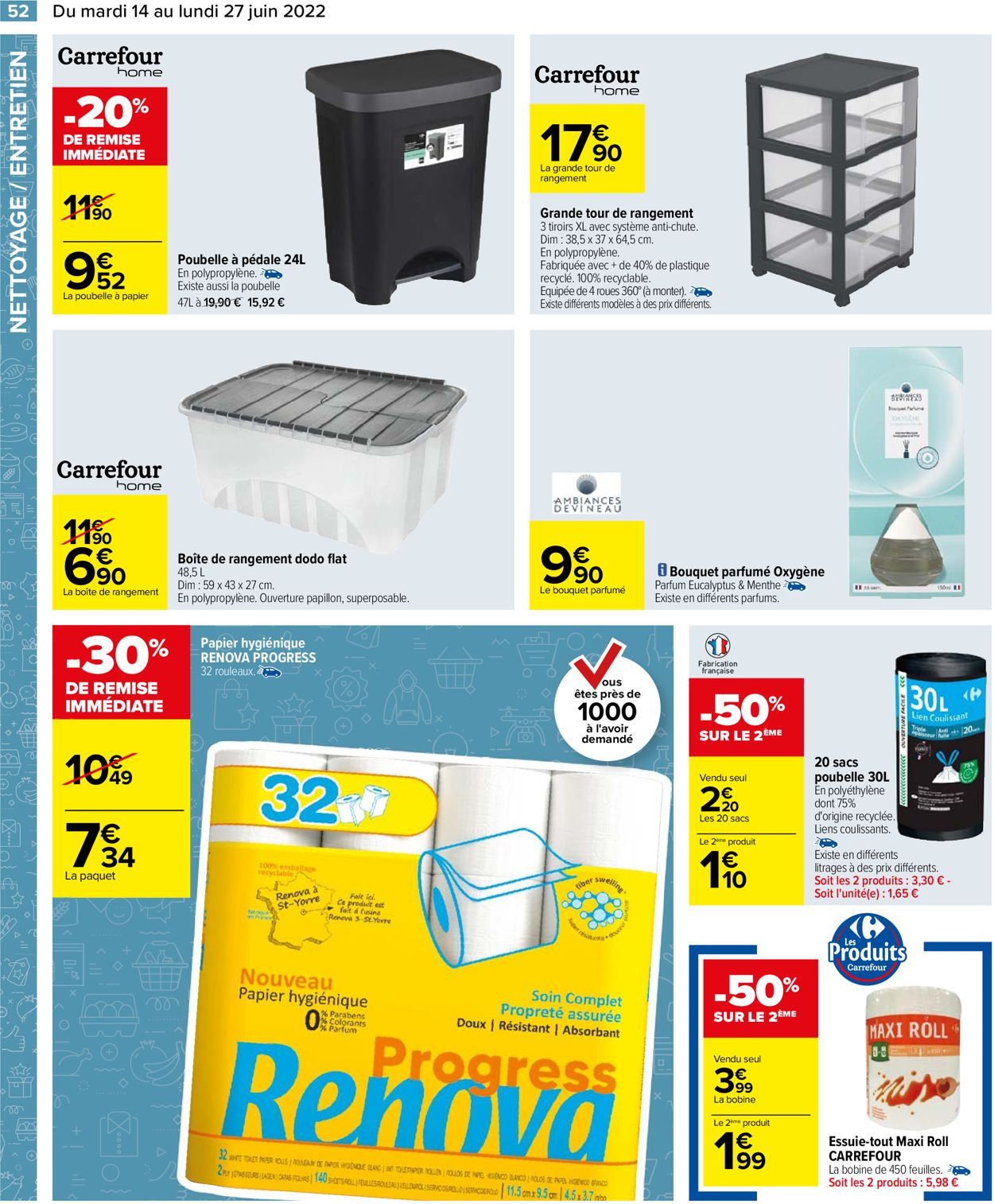 Carrefour Catalogue - 14.06-27.06.2022 (Page 62)