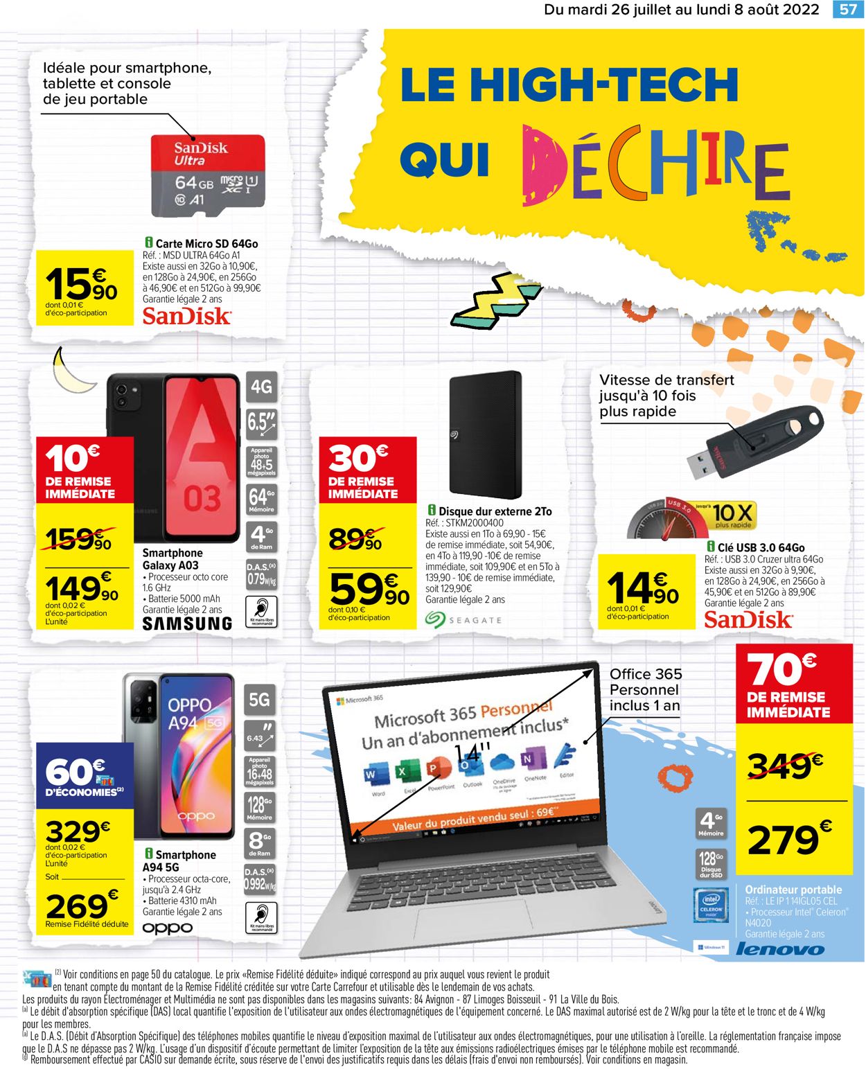 Carrefour Catalogue - 26.07-08.08.2022 (Page 71)