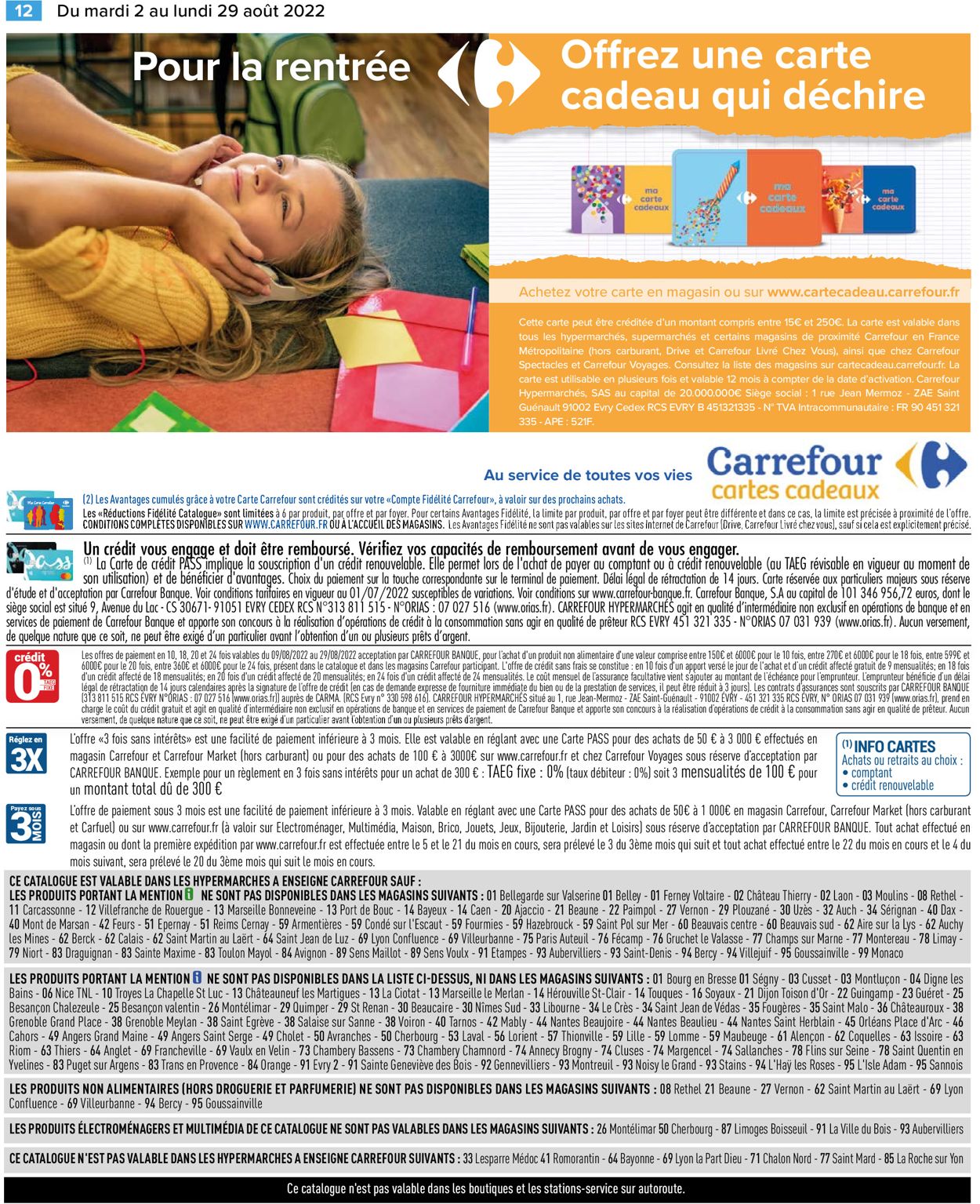 Carrefour Catalogue - 02.08-29.08.2022 (Page 12)