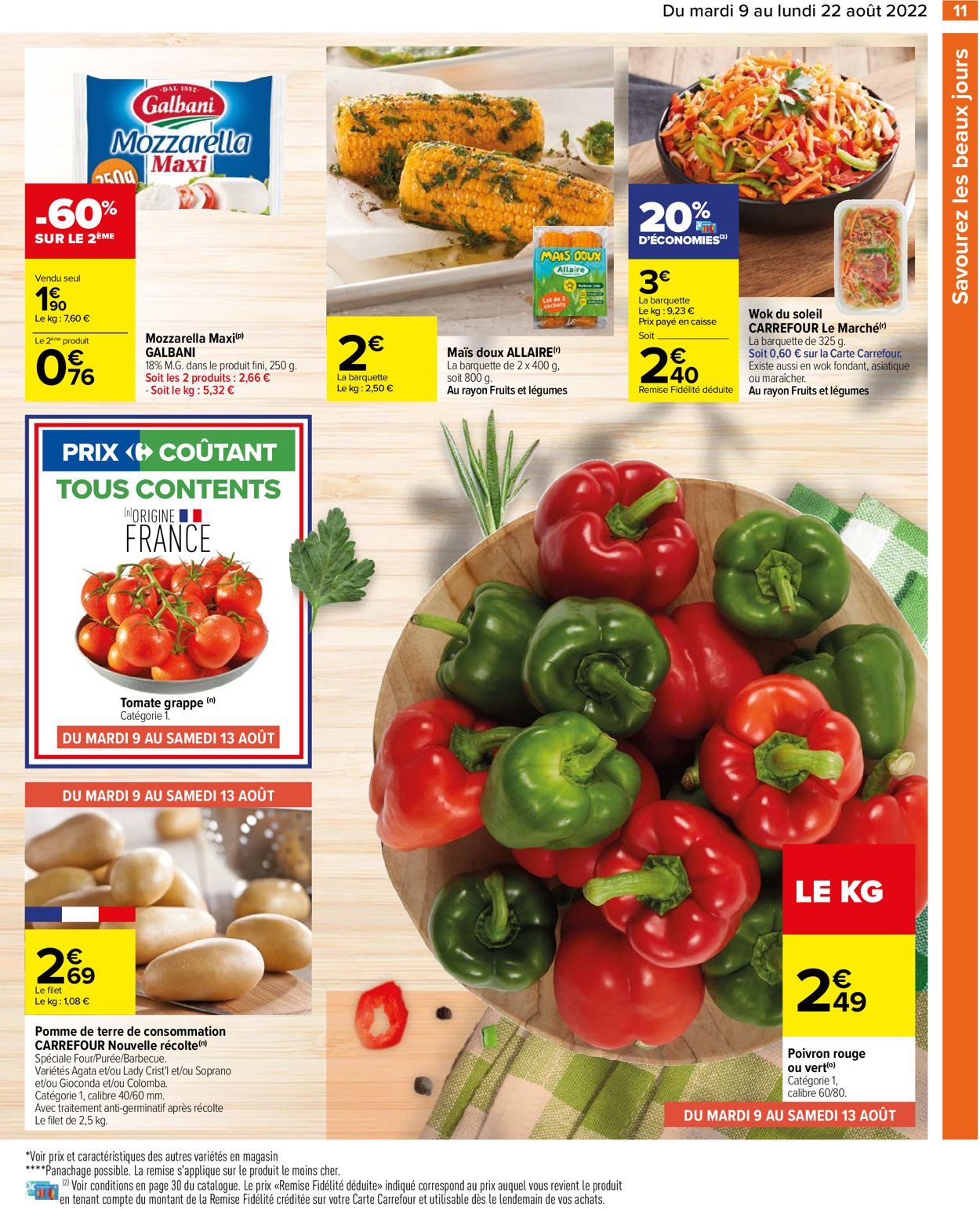 Carrefour Catalogue - 09.08-22.08.2022 (Page 11)