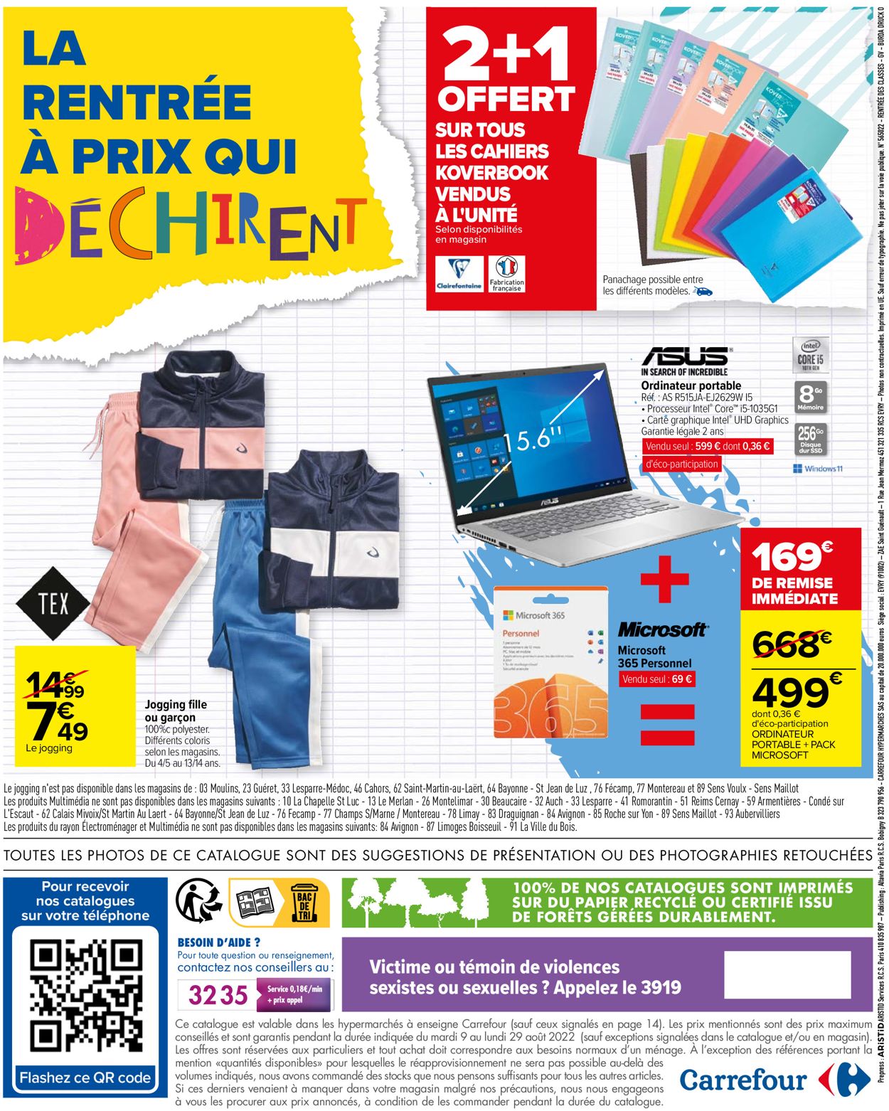 Carrefour Catalogue - 09.08-29.08.2022 (Page 108)