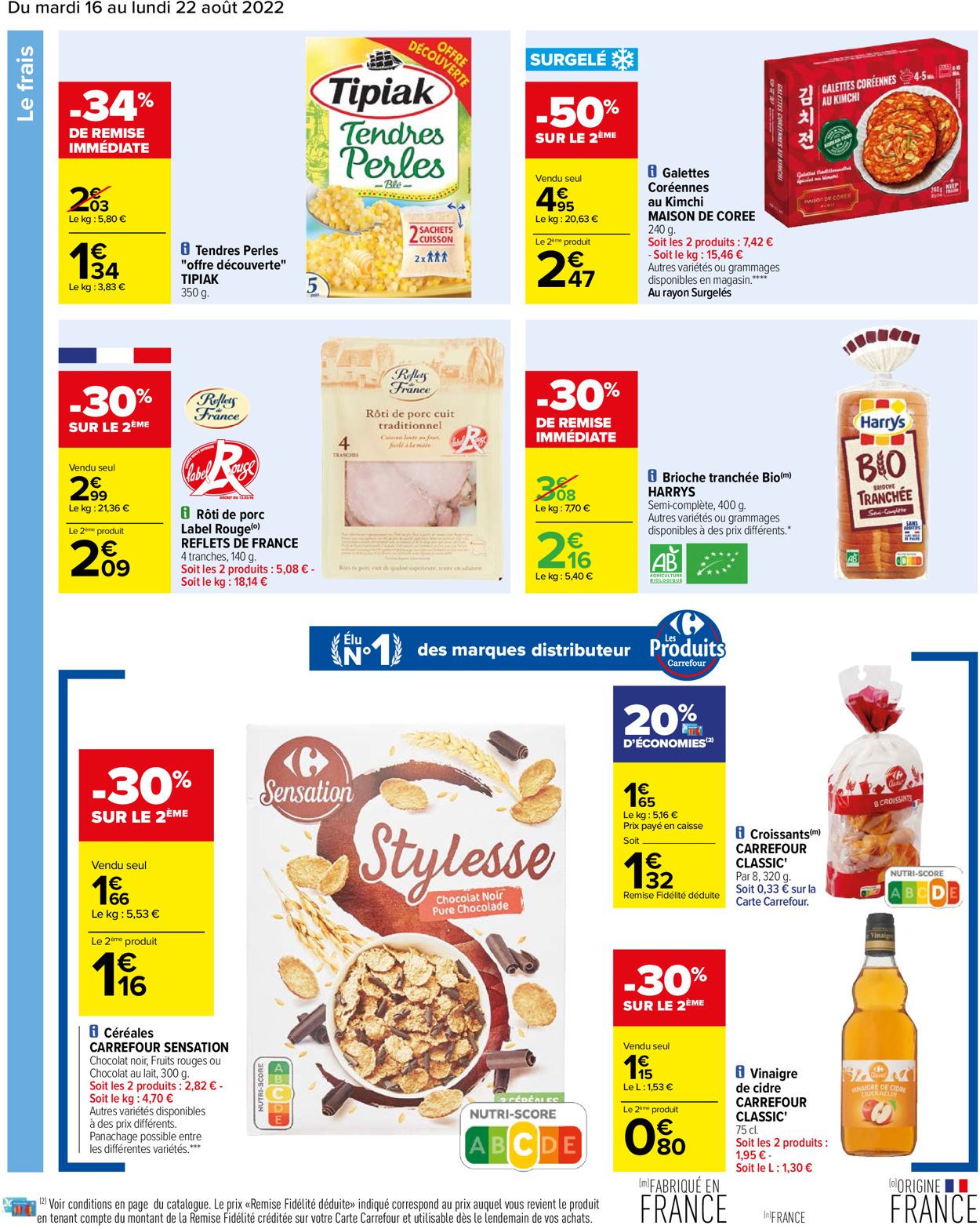 Carrefour Catalogue - 16.08-29.08.2022 (Page 20)