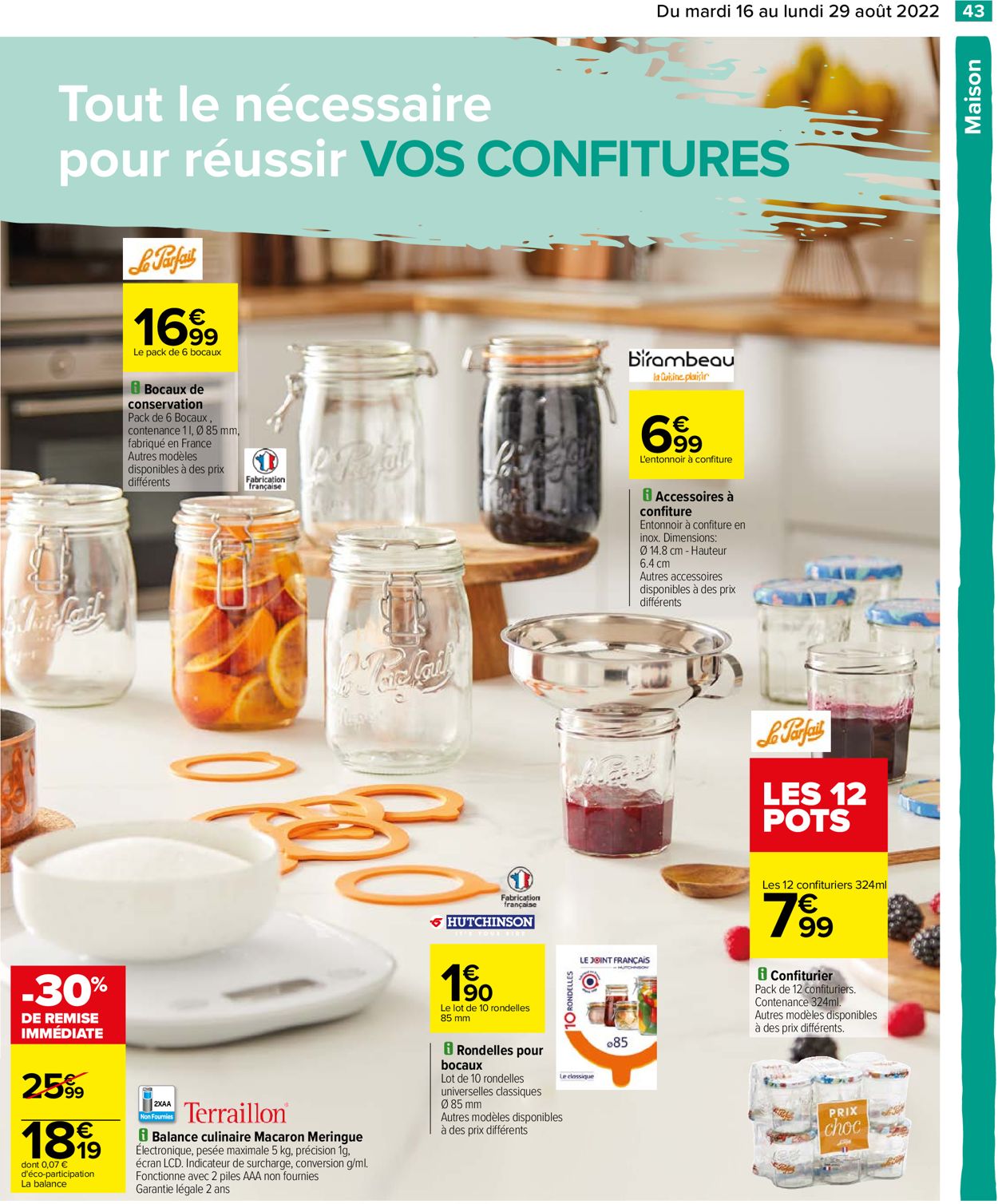 Carrefour Catalogue - 16.08-29.08.2022 (Page 47)