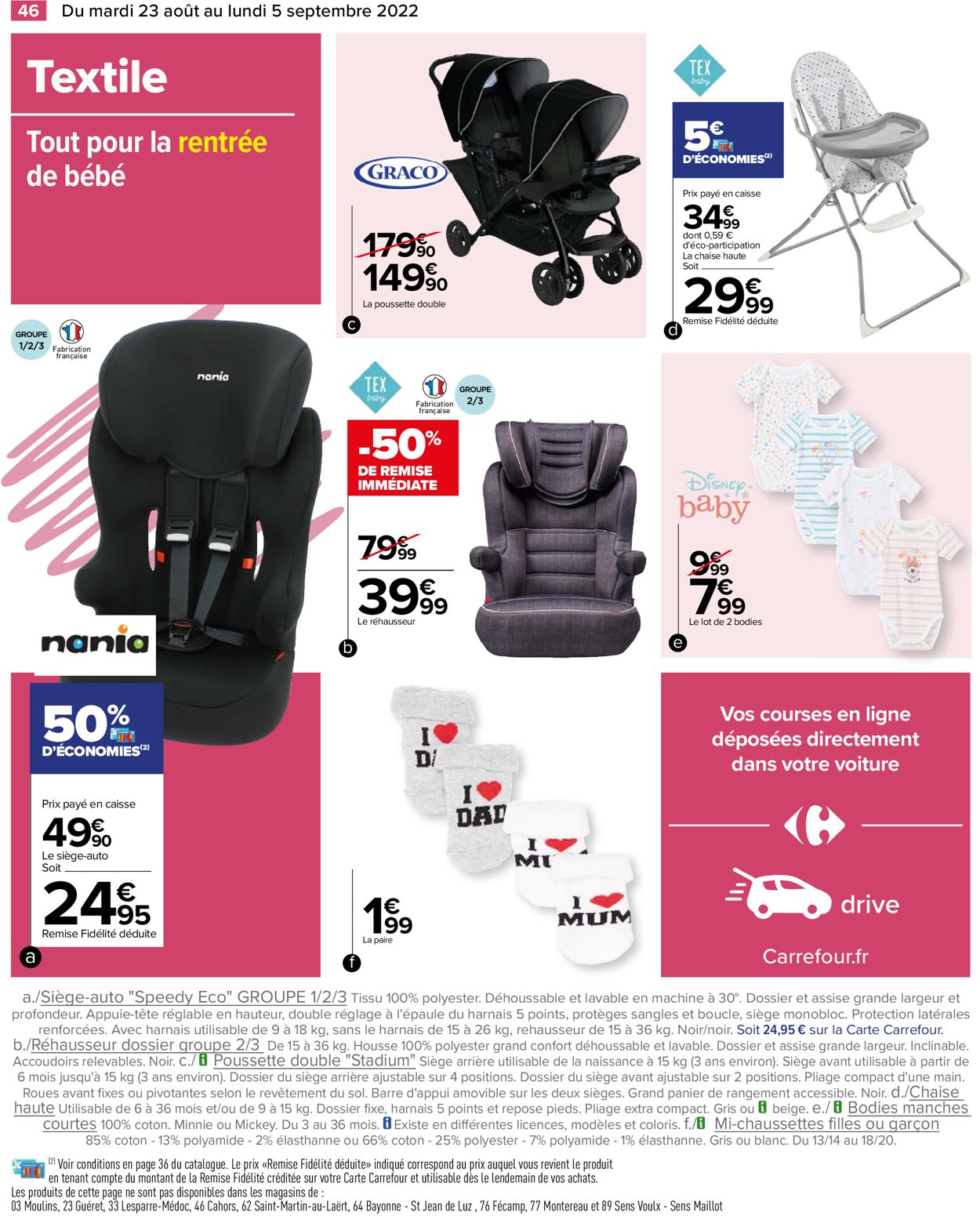 Carrefour Catalogue - 23.08-05.09.2022 (Page 46)