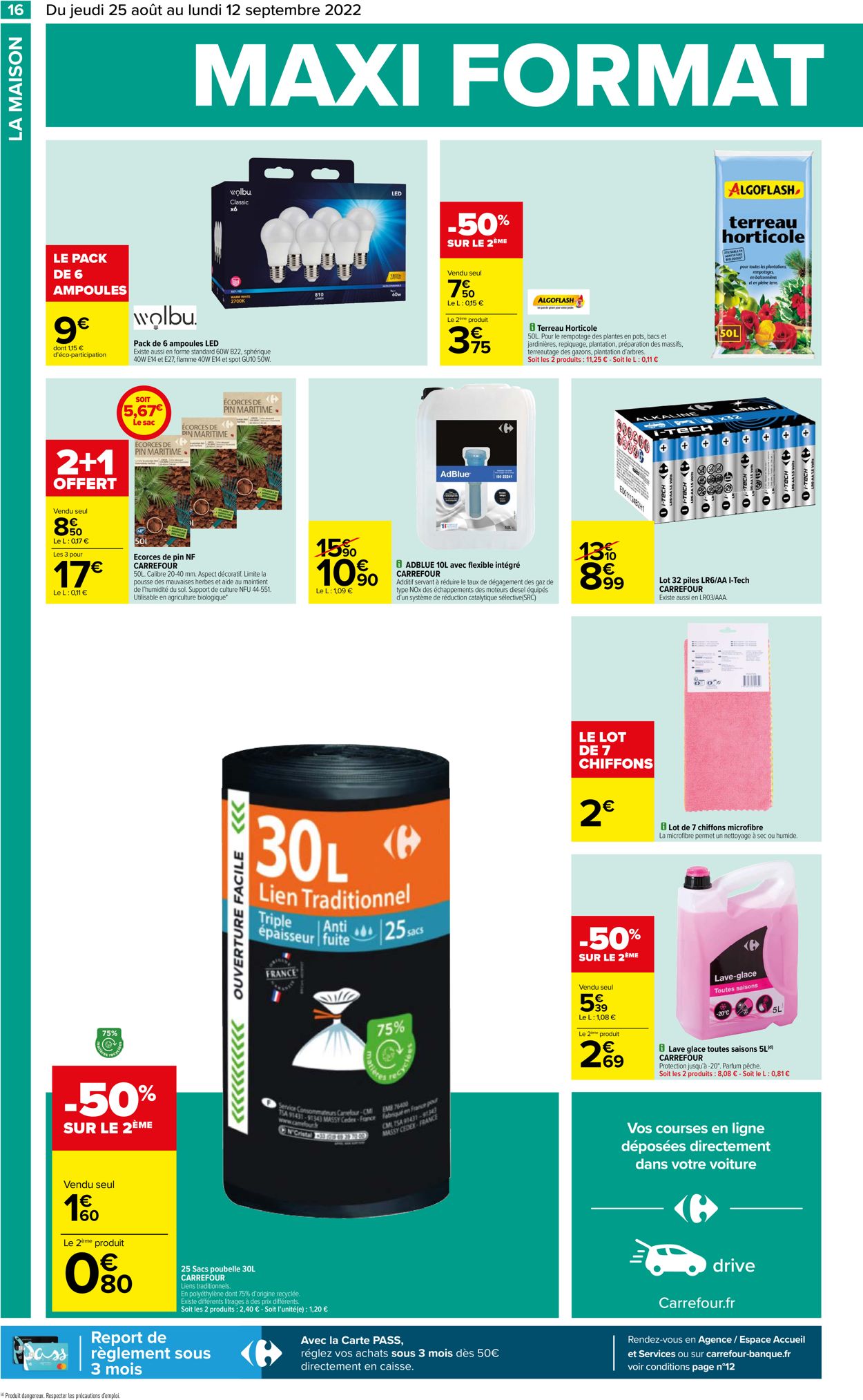 Carrefour Catalogue - 25.08-12.09.2022 (Page 16)