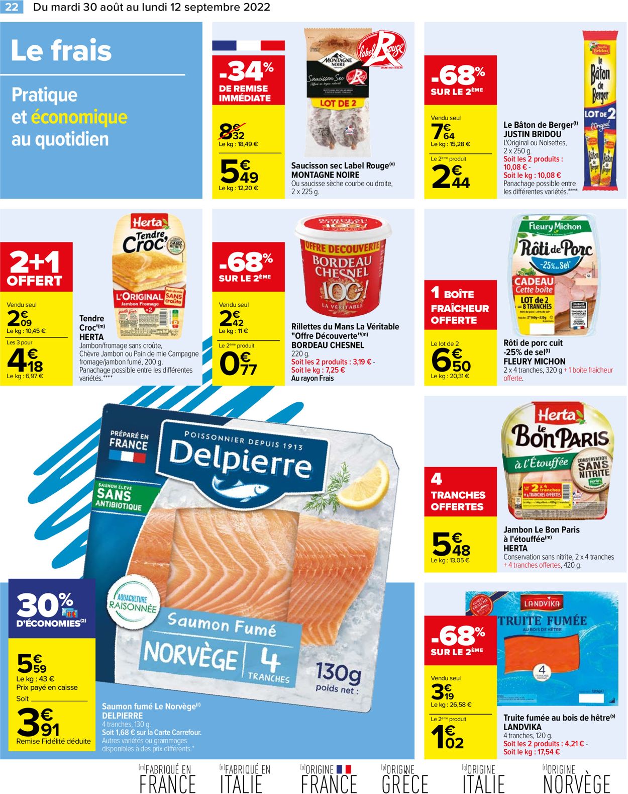 Carrefour Catalogue - 30.08-12.09.2022 (Page 22)