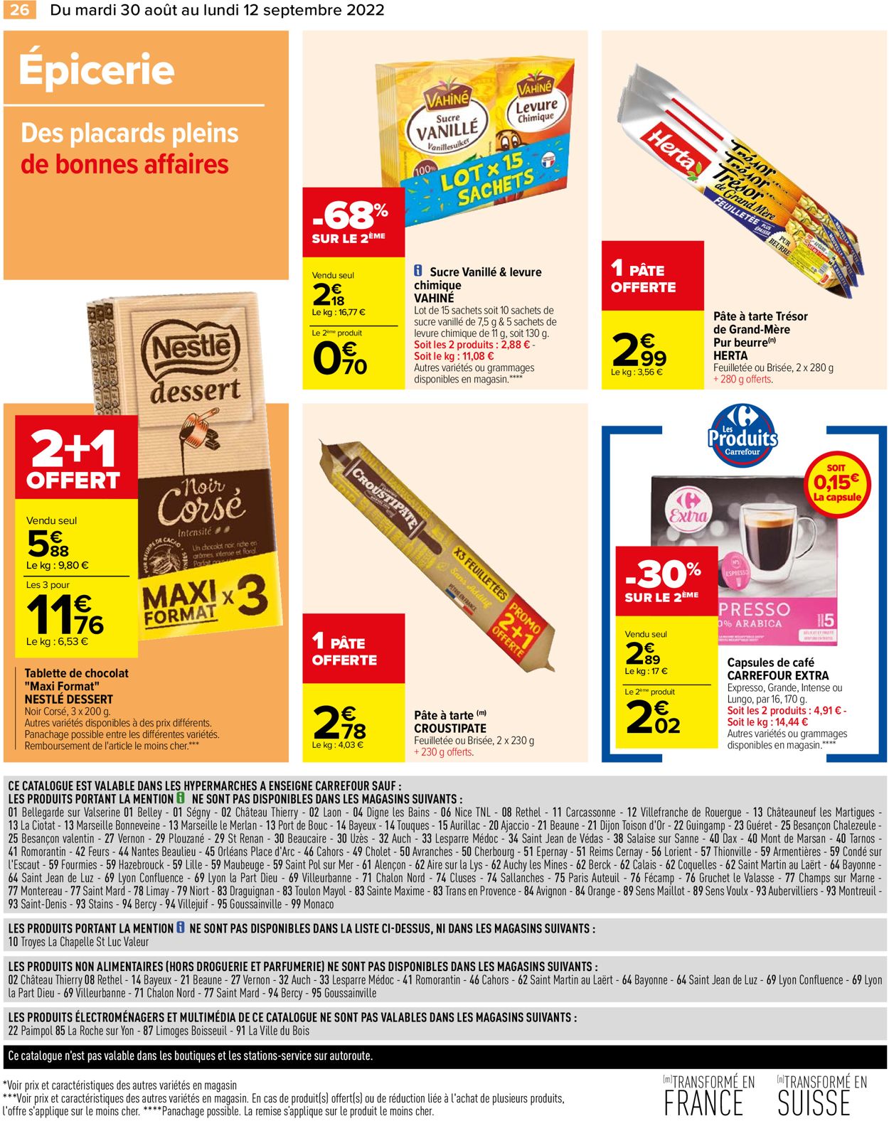 Carrefour Catalogue - 30.08-12.09.2022 (Page 26)