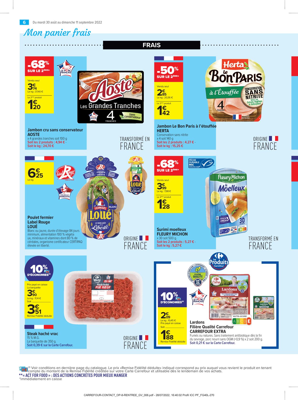 Carrefour Catalogue - 30.08-11.09.2022 (Page 6)