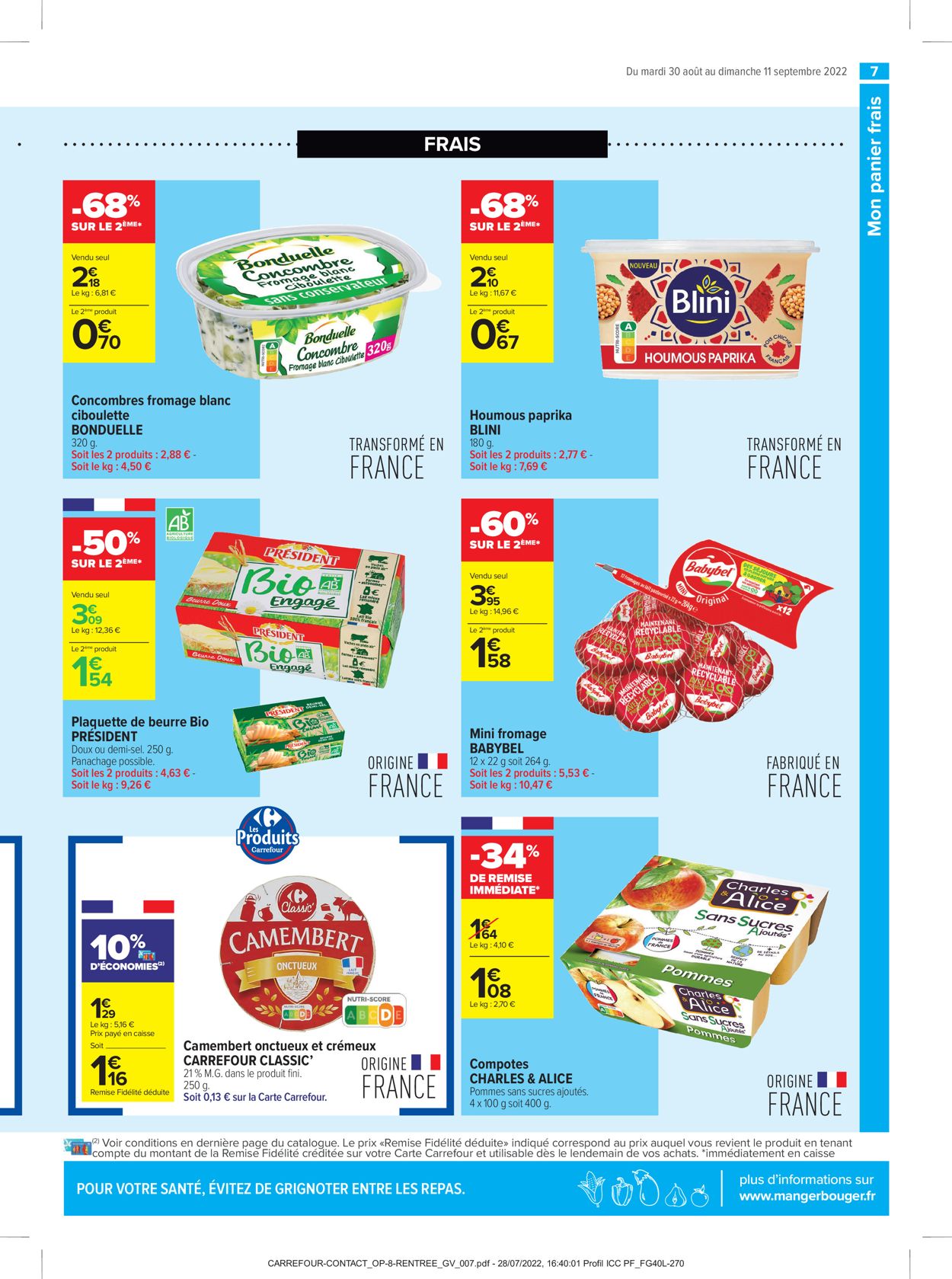 Carrefour Catalogue - 30.08-11.09.2022 (Page 7)