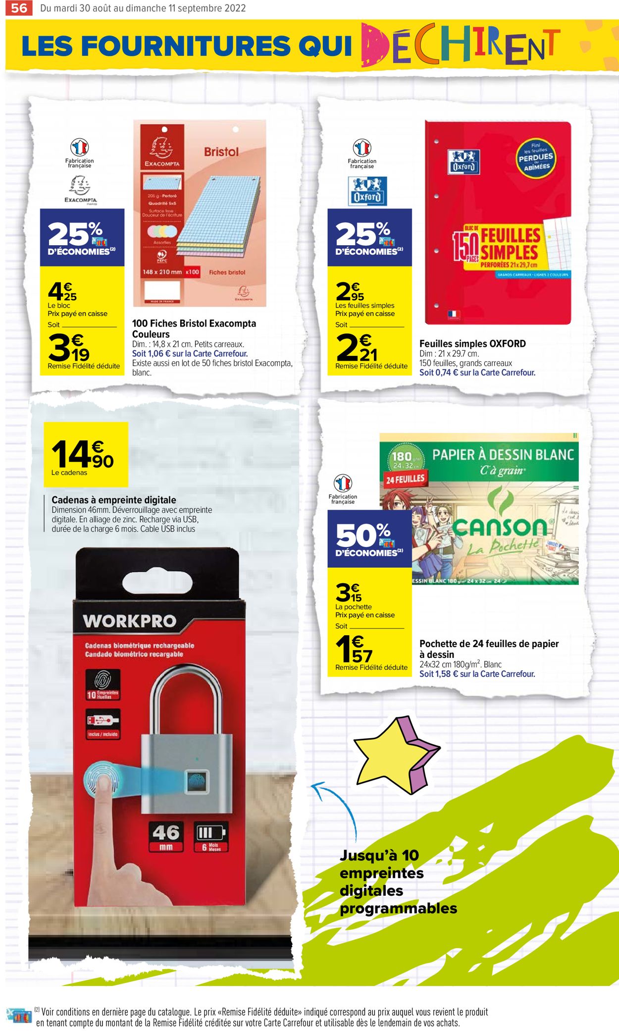 Carrefour Catalogue - 30.08-11.09.2022 (Page 56)