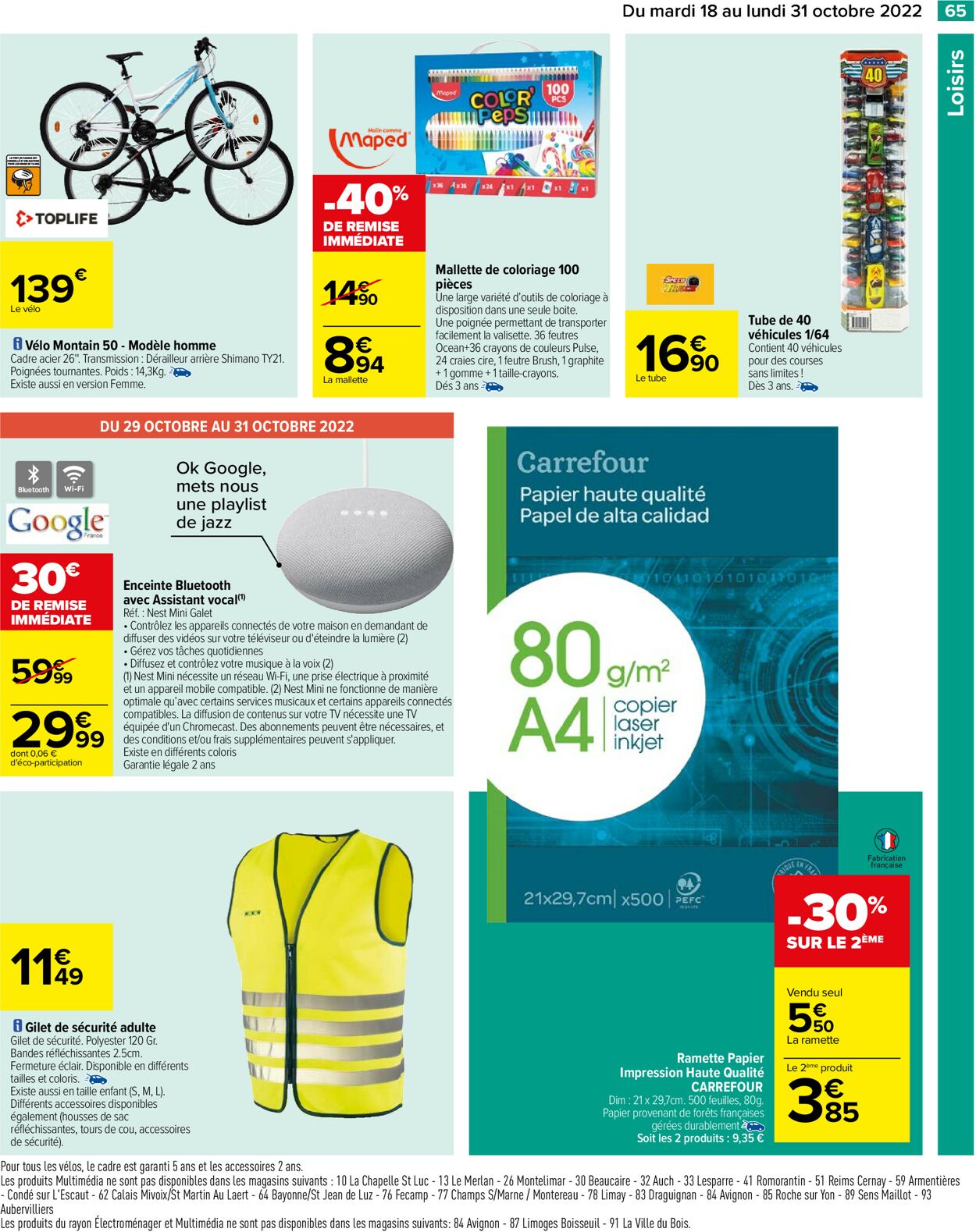 Carrefour Catalogue - 18.10-31.10.2022 (Page 69)