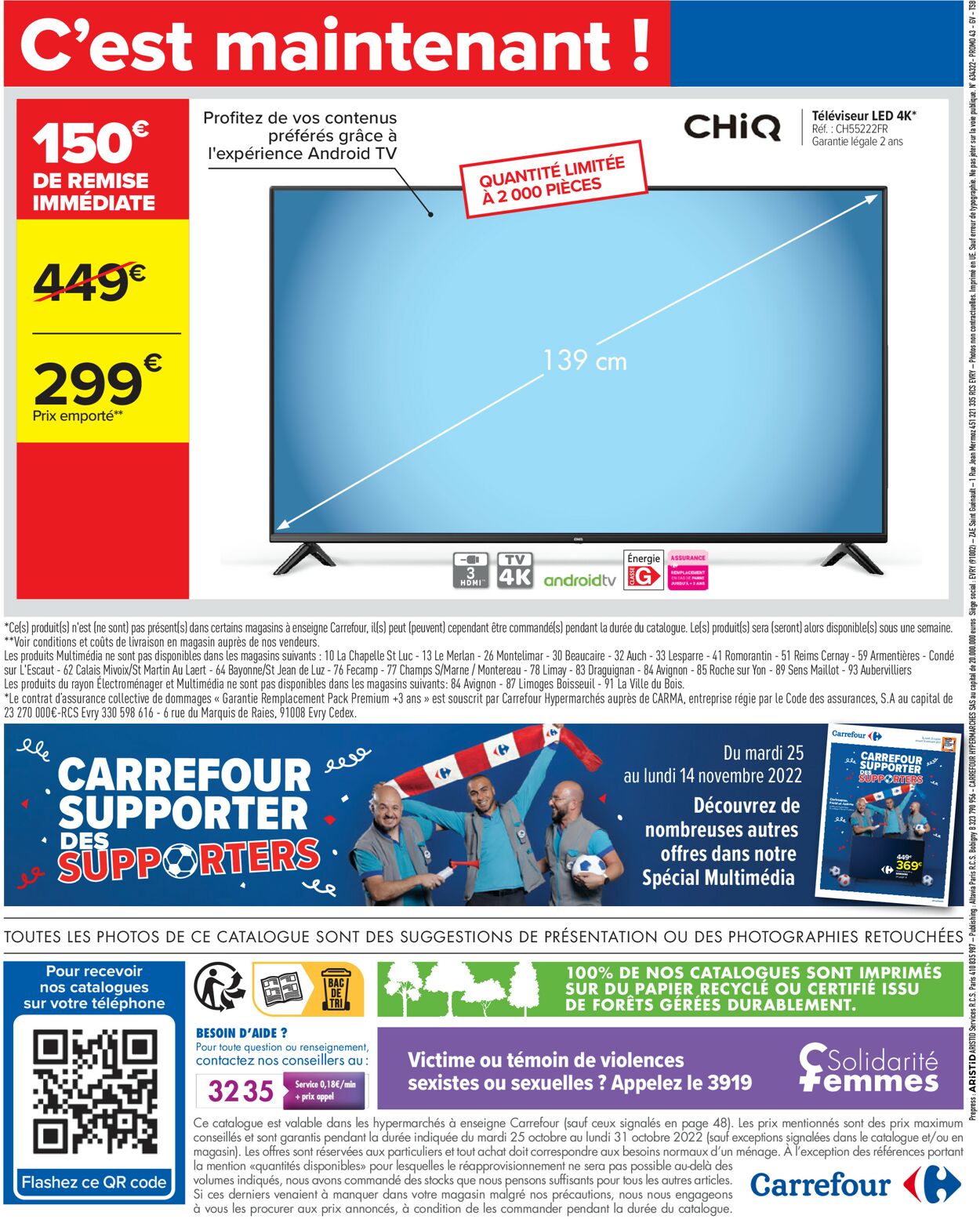Carrefour Catalogue - 25.10-31.10.2022 (Page 66)