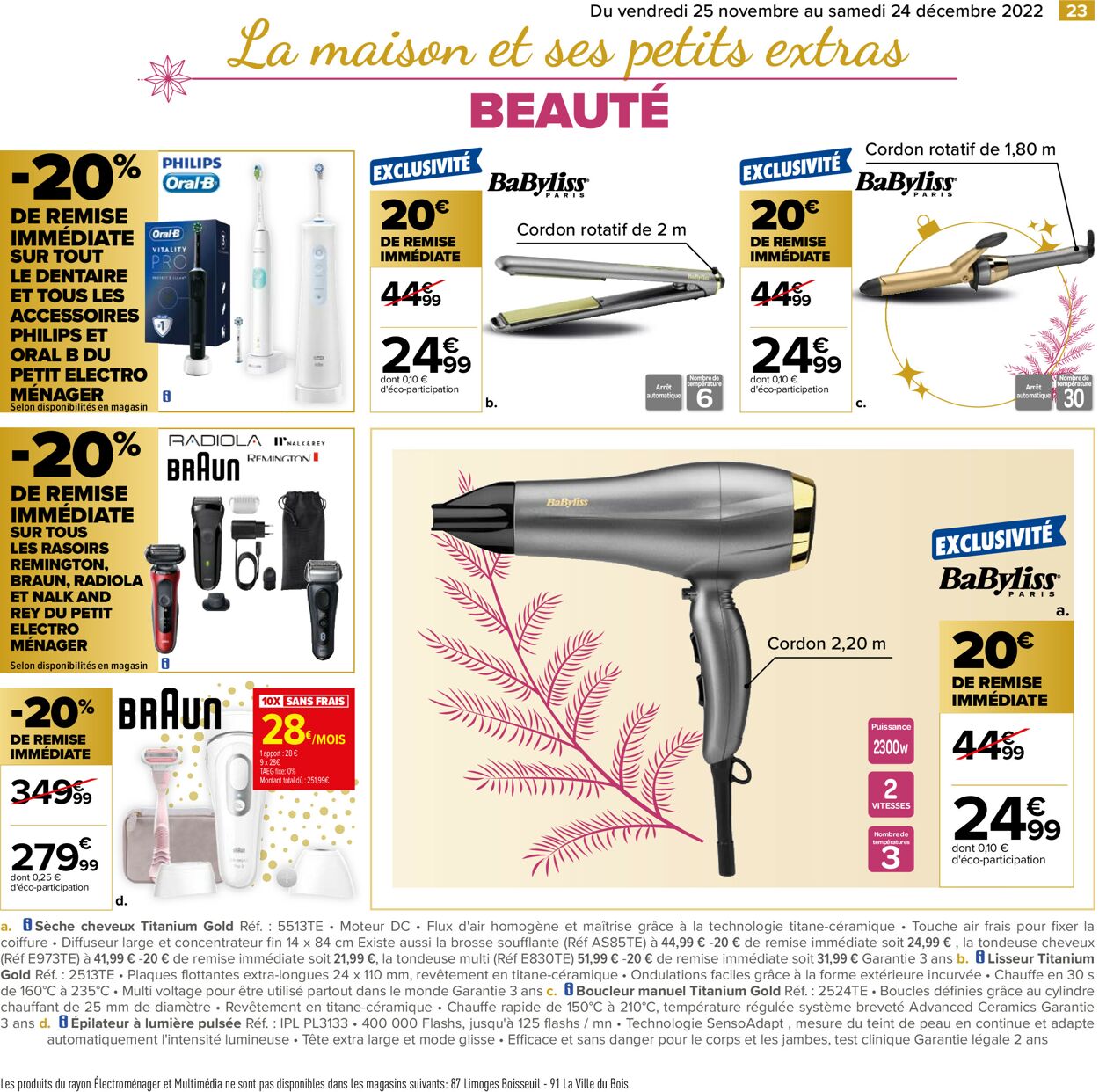 Carrefour Catalogue - 25.11-24.12.2022 (Page 23)