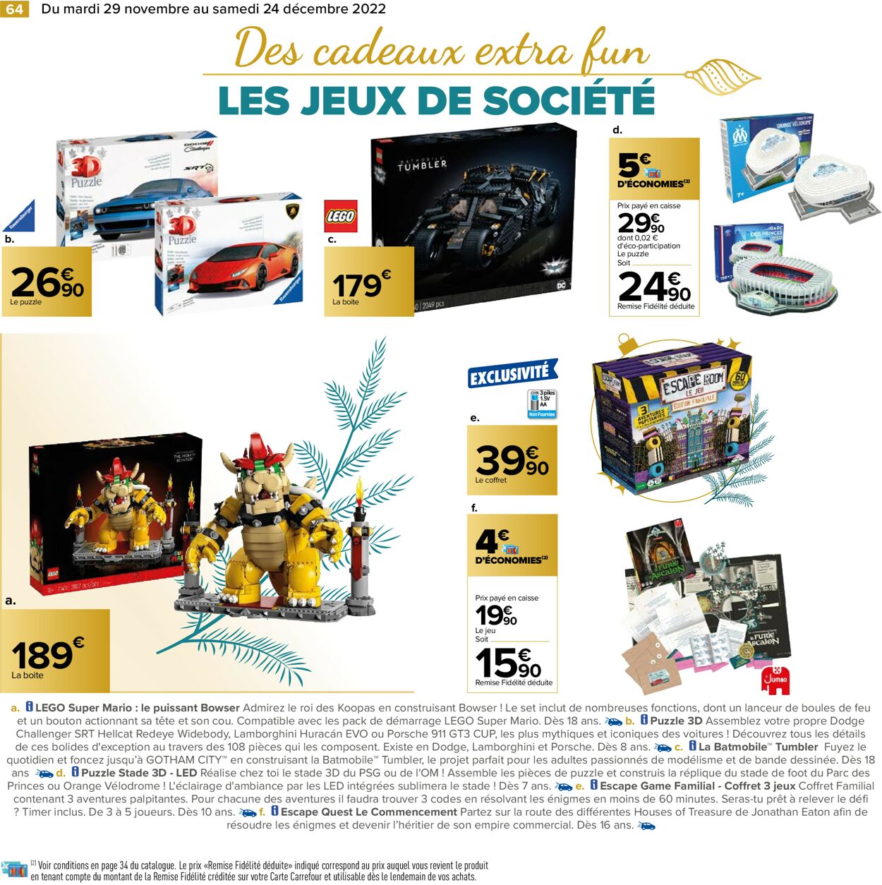 Carrefour Catalogue - 29.11-24.12.2022 (Page 64)