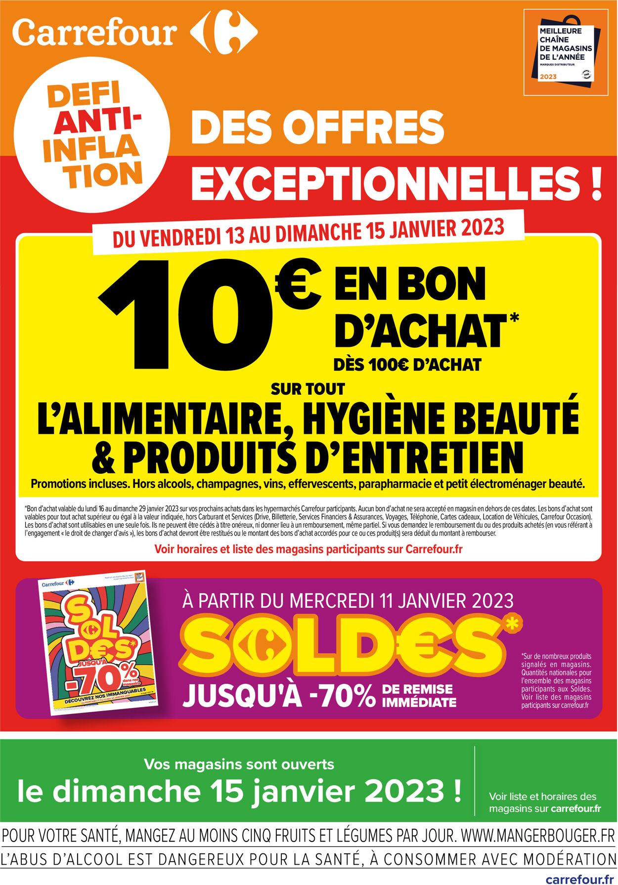 Carrefour Catalogue - 11.01-15.01.2023