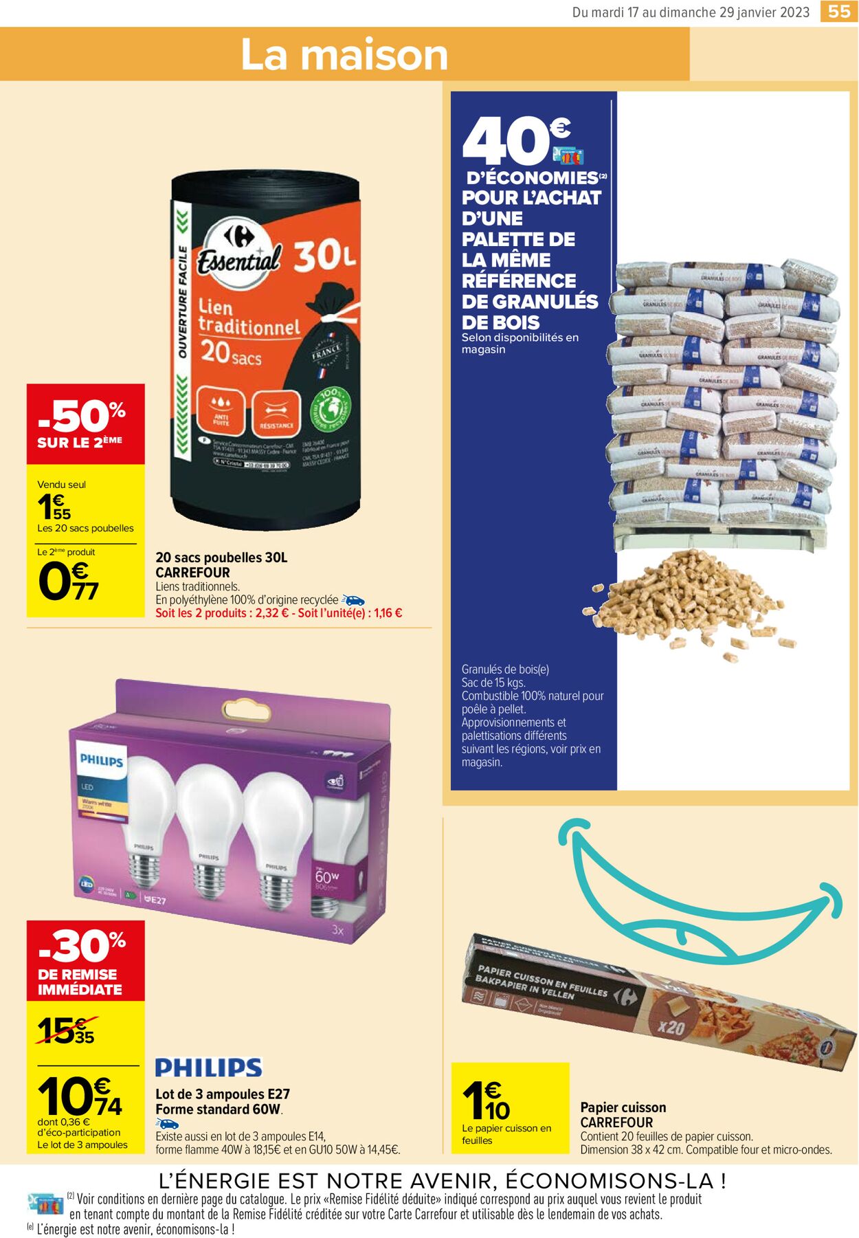 Carrefour Catalogue - 17.01-29.01.2023 (Page 59)