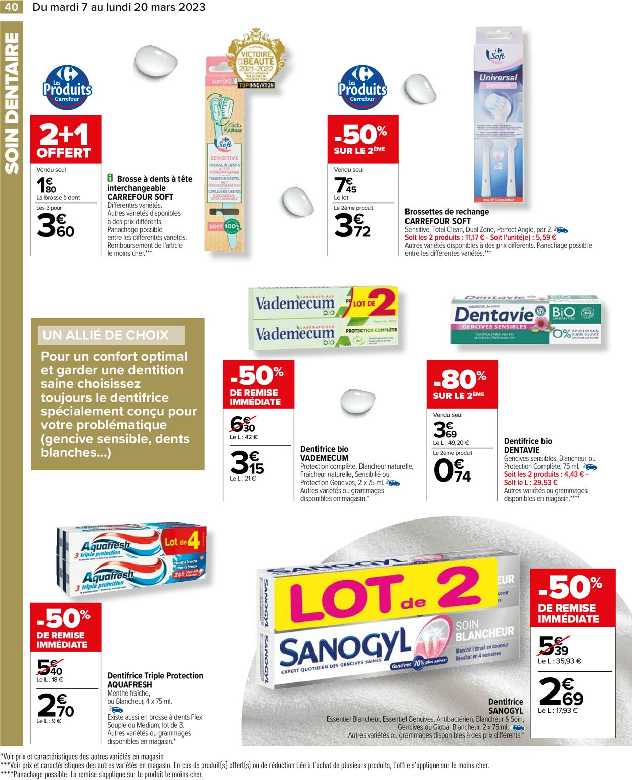 Carrefour Catalogue - 07.03-20.03.2023 (Page 40)