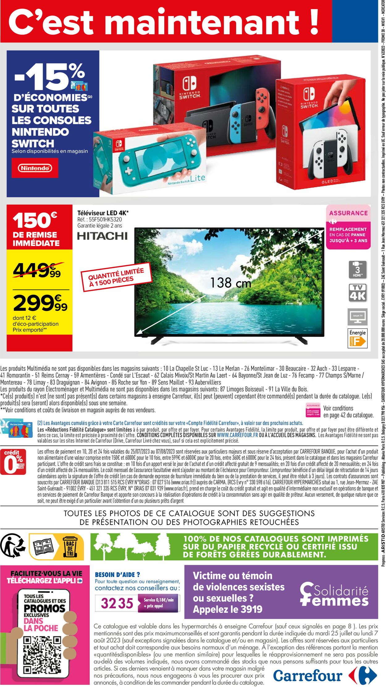 Carrefour Catalogue - 25.07-07.08.2023 (Page 64)
