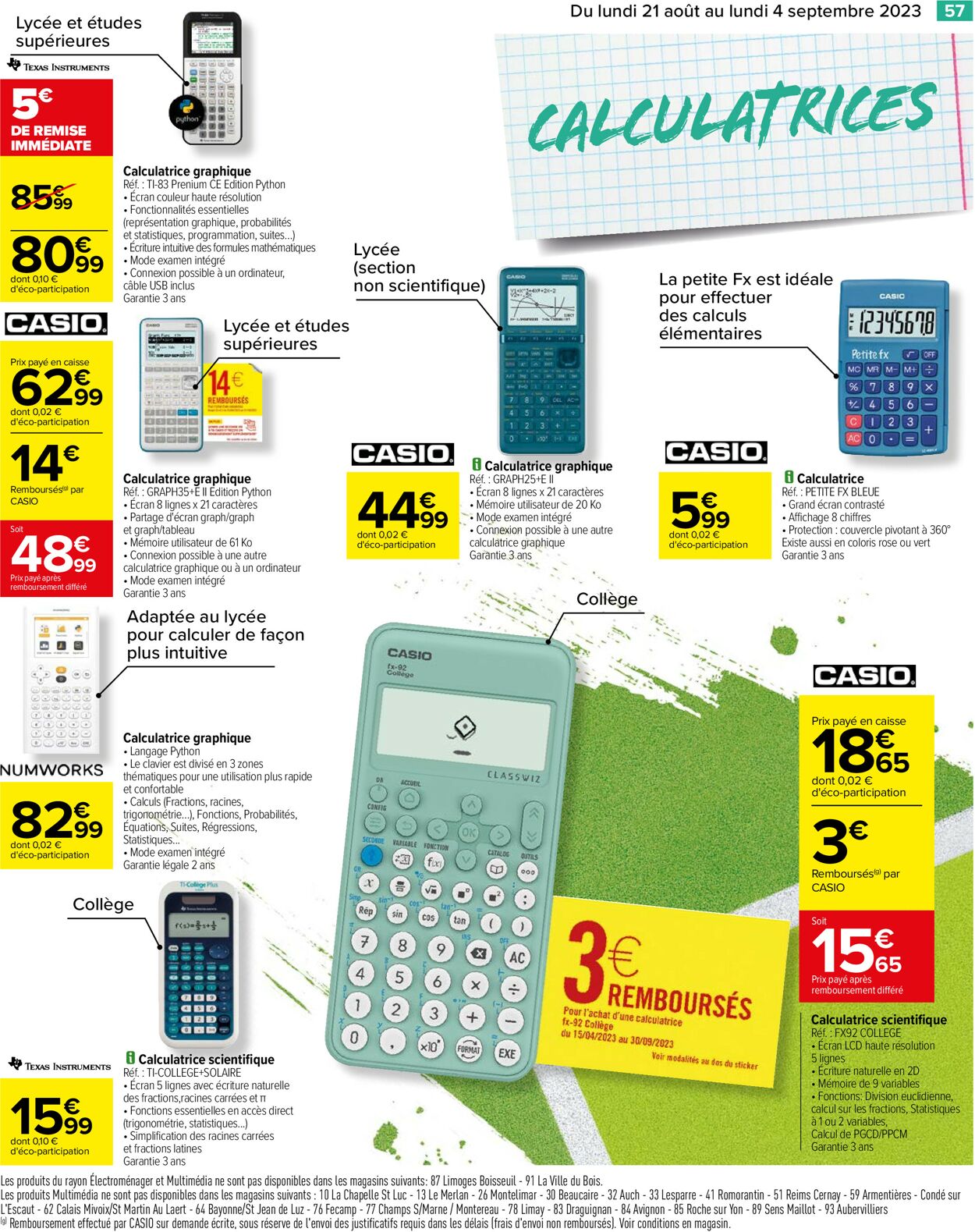 Carrefour Catalogue - 21.08-04.09.2023 (Page 59)