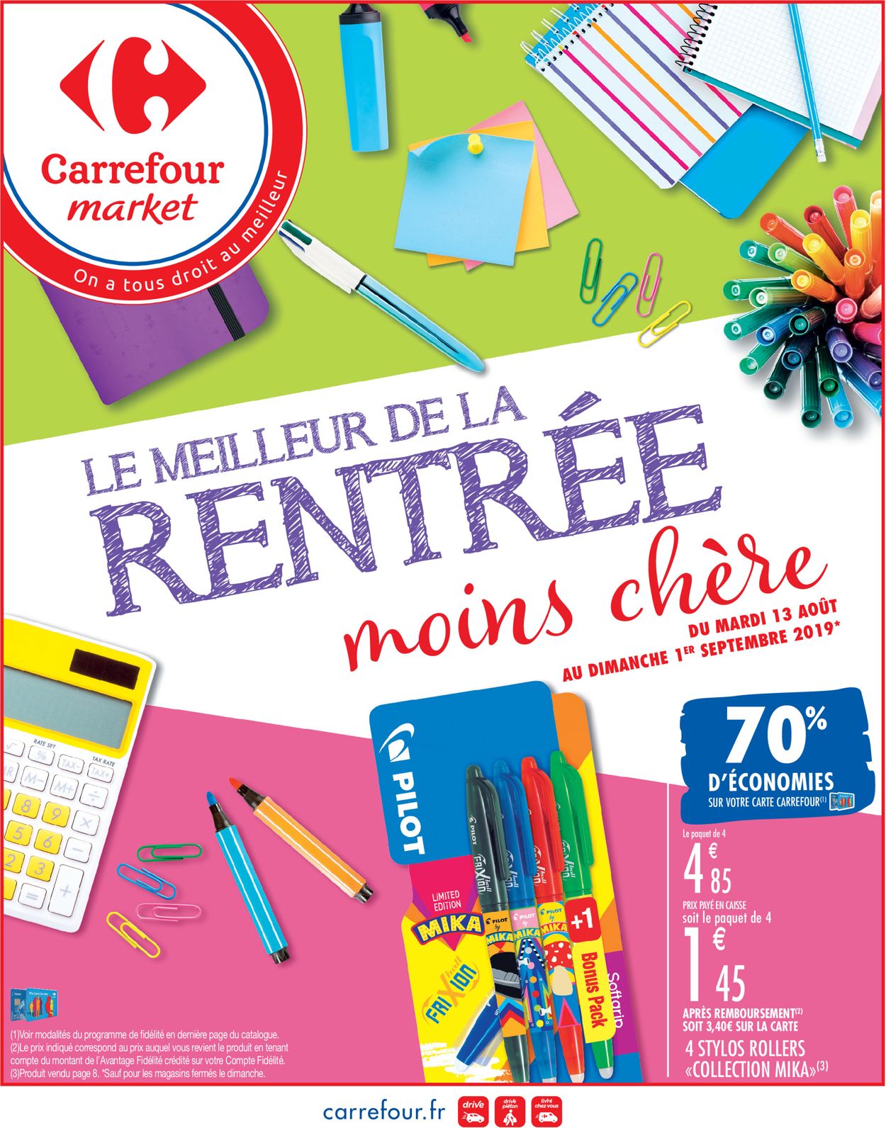 Carrefour Catalogue - 13.08-01.09.2019