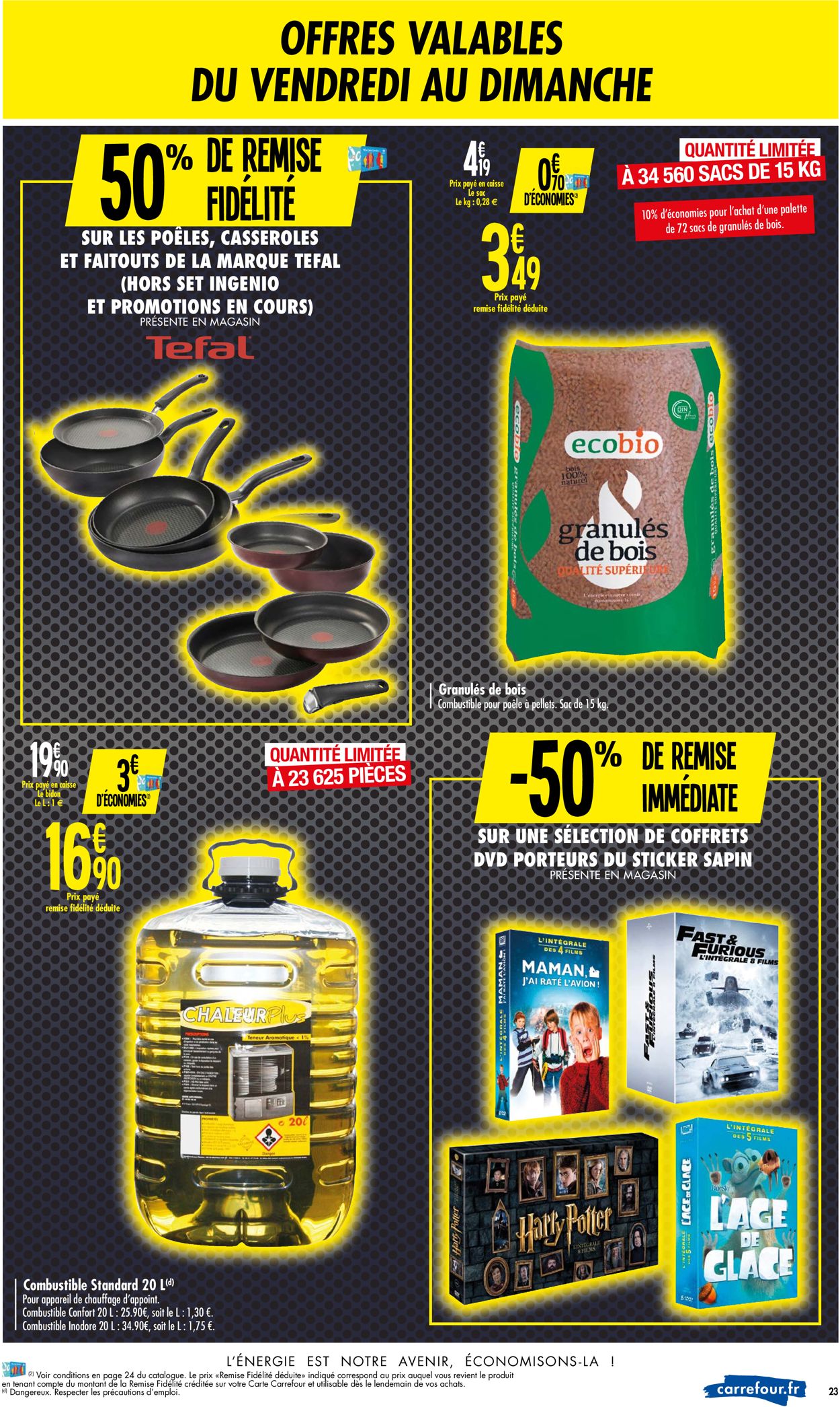 Carrefour BLACK FRIDAY 2019 Catalogue - 25.11-01.12.2019 (Page 23)