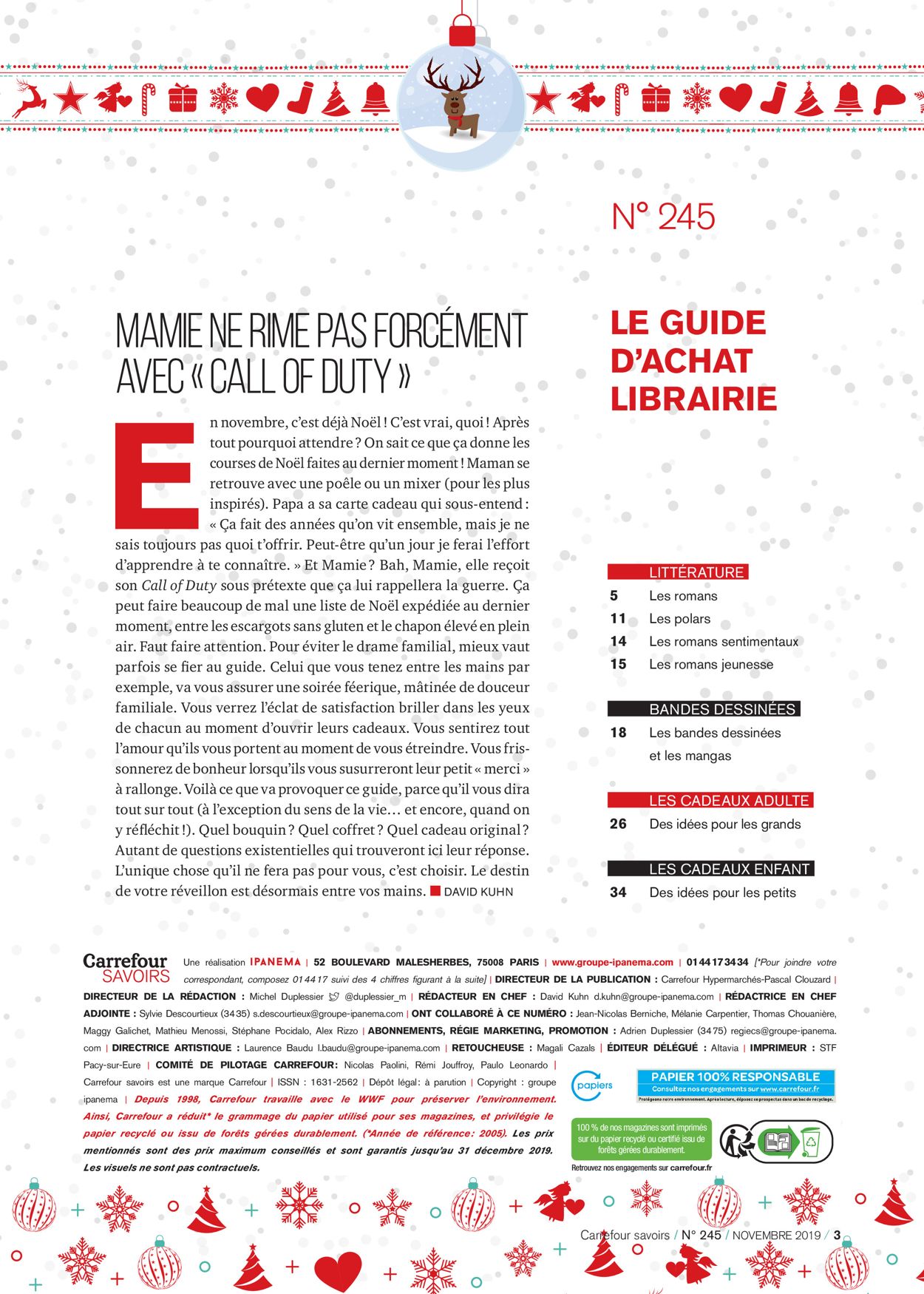 Carrefour catalogue de Noël 2019 Catalogue - 01.11-30.11.2019 (Page 3)